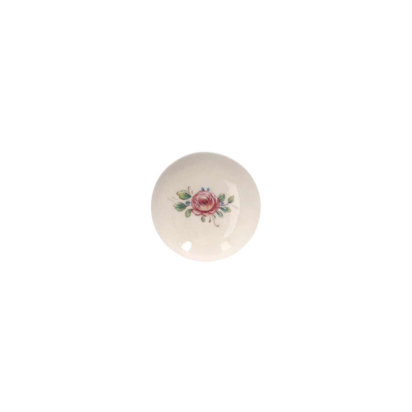 Pomolo per mobili - Antica Firenze - Lega di Zinco / Porcellana - Stile Classico - 0x30x0mm - immagine 3