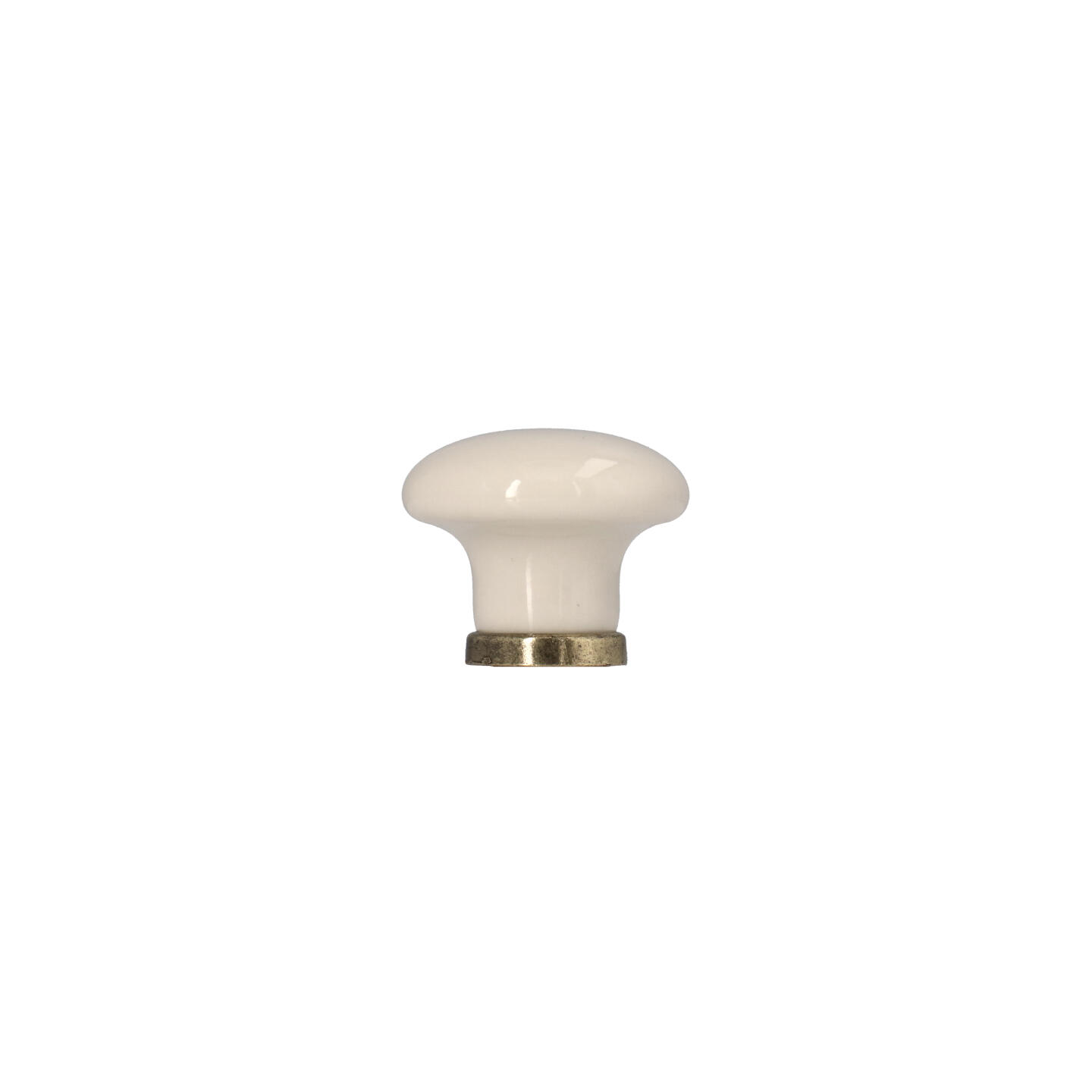 Pomolo per mobili - Antica Firenze - Lega di Zinco / Porcellana - Stile Classico - 0x26x0mm - immagine 2