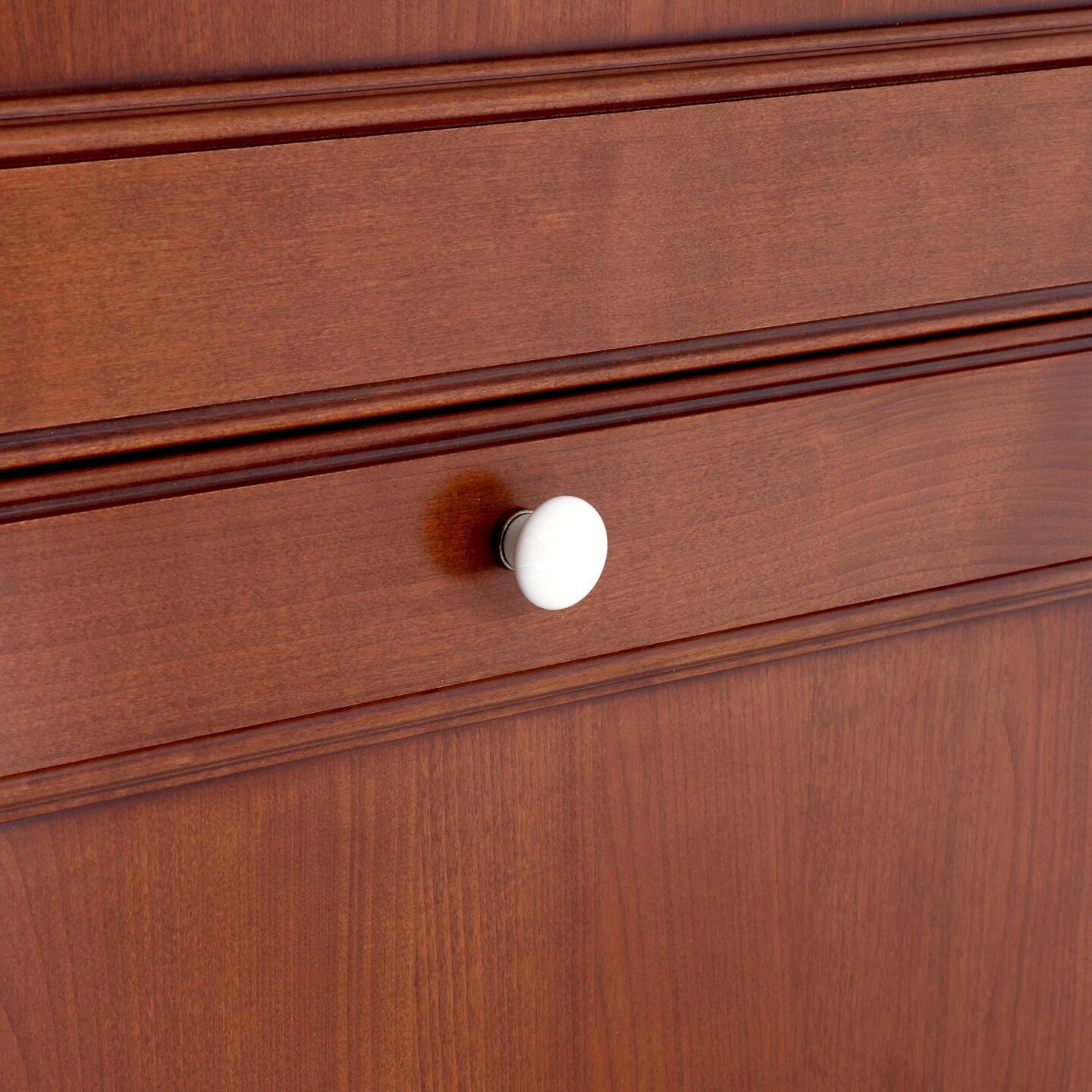 Pomolo per mobili - Antica Firenze - Lega di Zinco / Porcellana - Stile Classico - 0x26x0mm - immagine 5