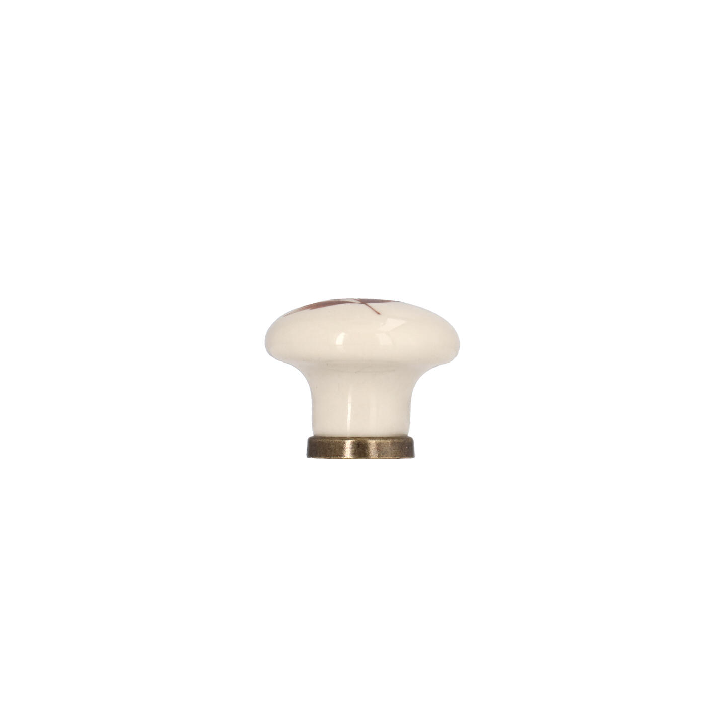 Pomolo per mobili - Antica Firenze - Lega di Zinco / Porcellana - Stile Classico - 0x26x0mm - immagine 2