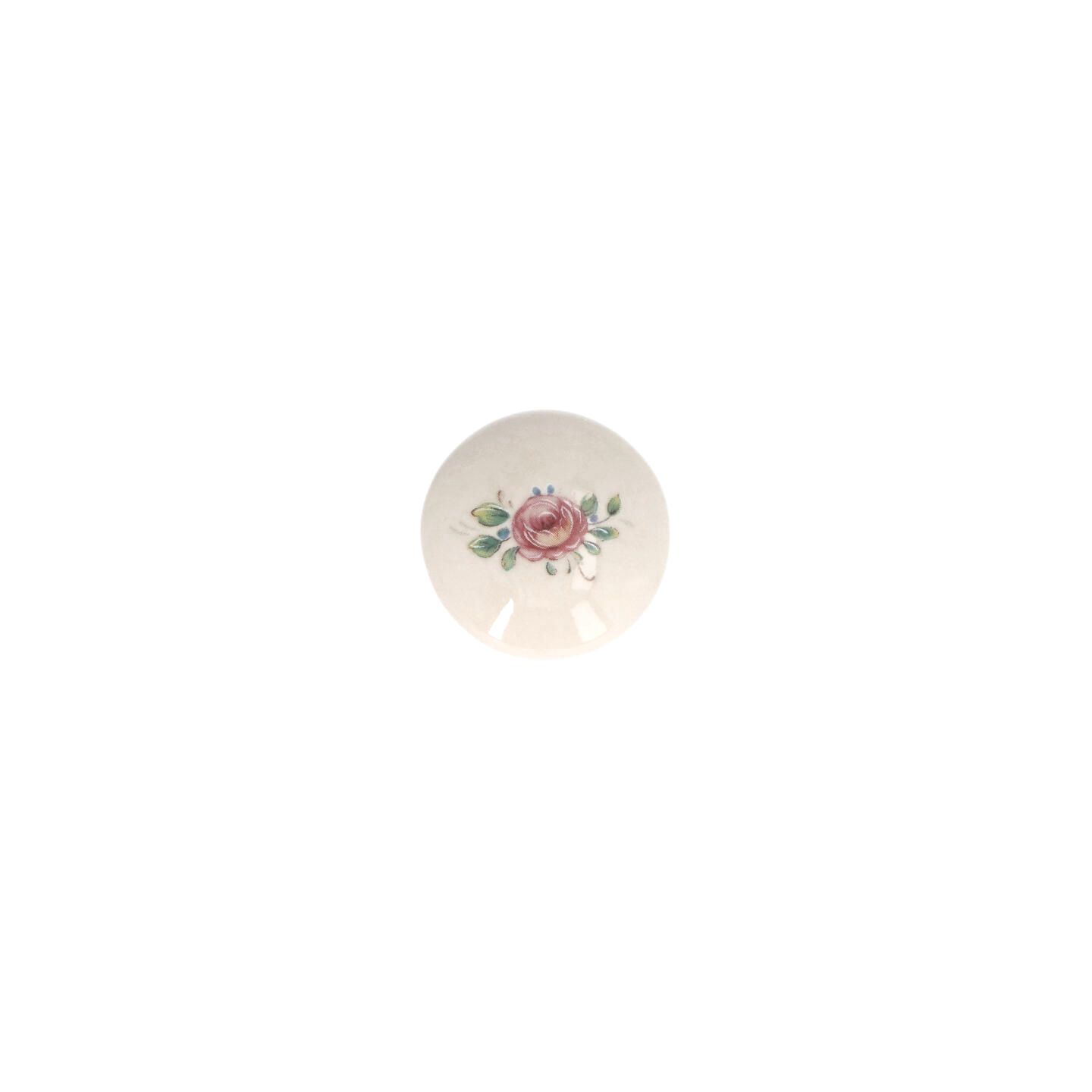 Pomolo per mobili - Antica Firenze - Lega di Zinco / Porcellana - Stile Classico - 0x26x0mm - immagine 3