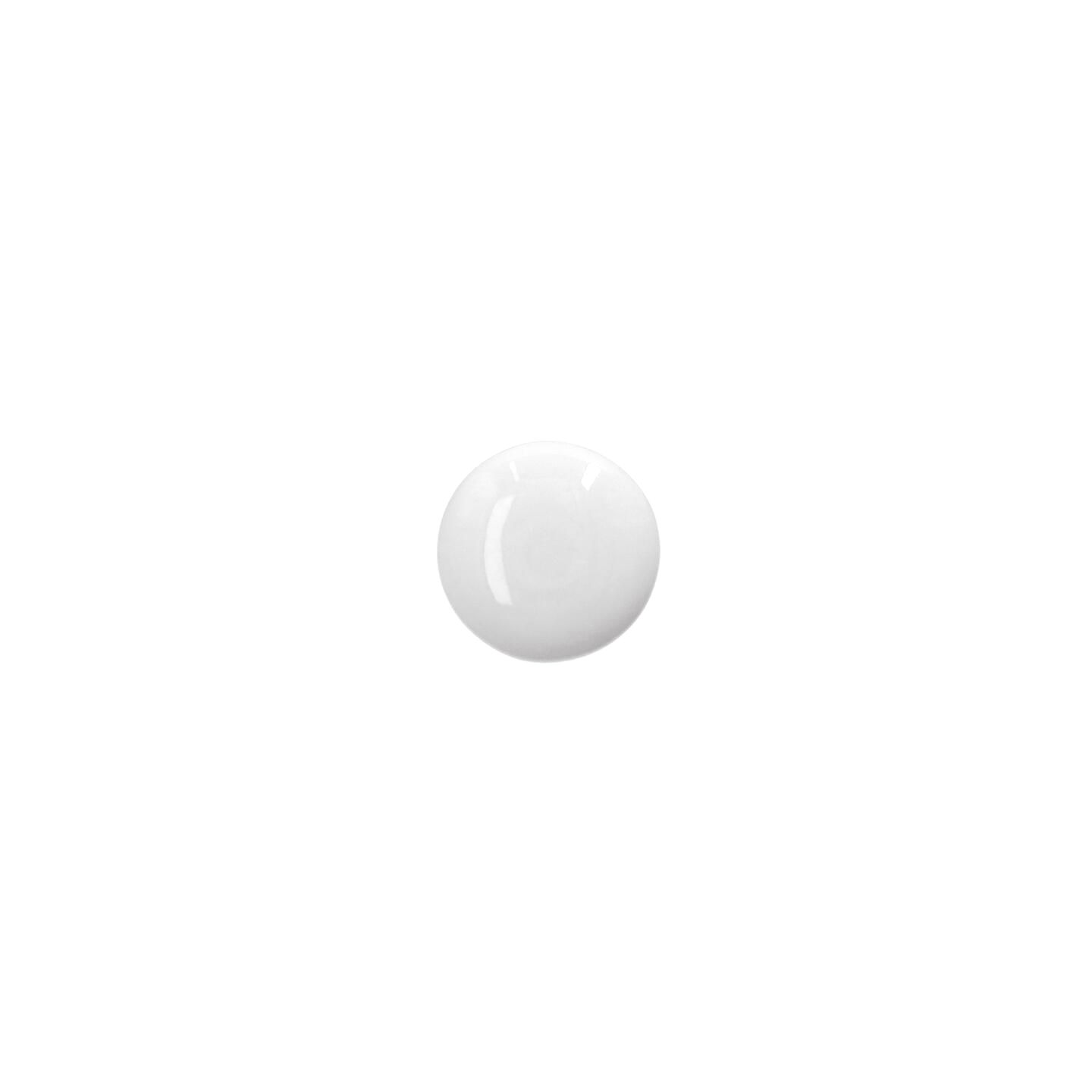 Pomolo per mobili - Argento vecchio graffiato - Lega di Zinco / Porcellana - Stile Classico - 0x27x0mm - immagine 3