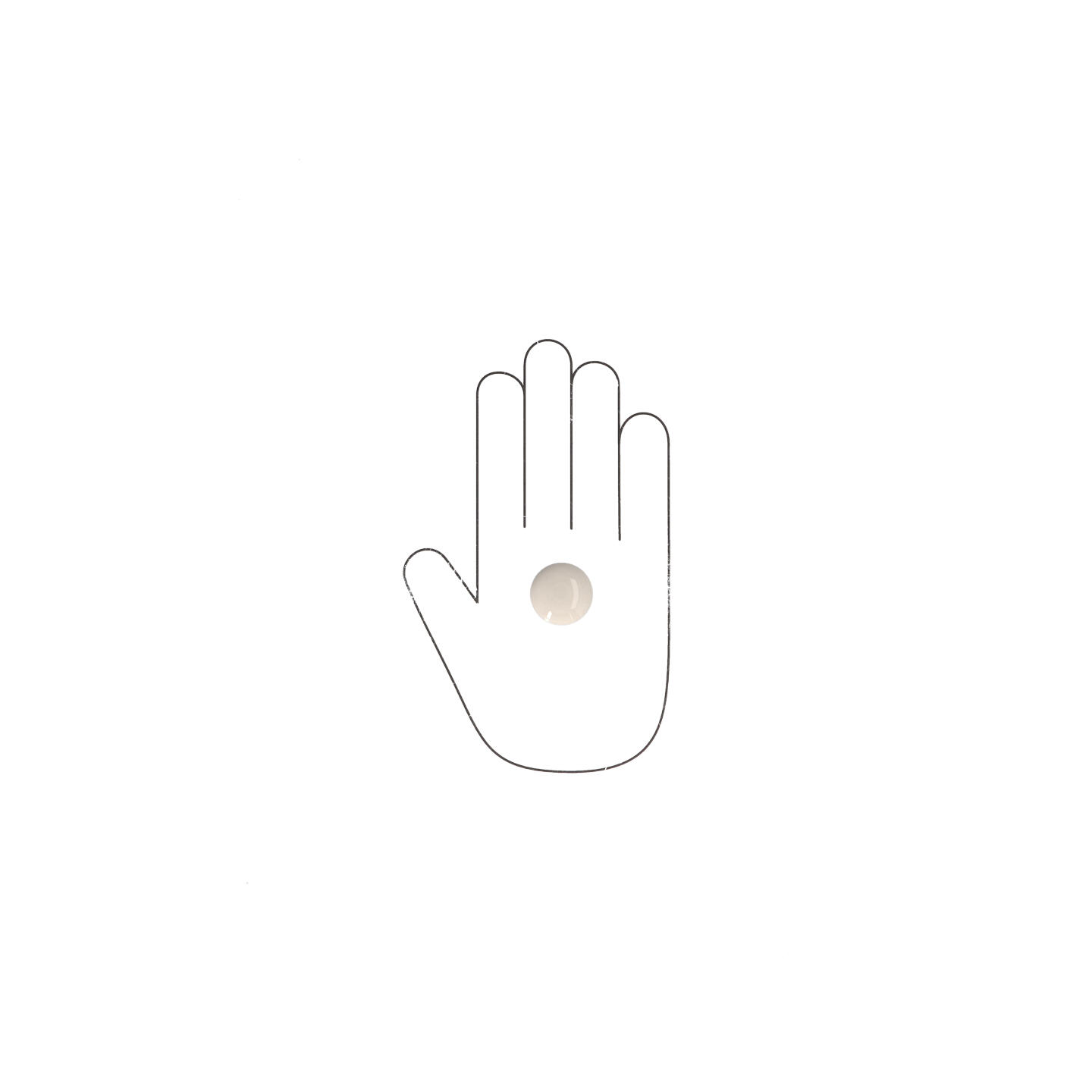 Pomolo per mobili - Antica Firenze - Lega di Zinco / Porcellana - Stile Classico - 0x27x0mm - immagine 4