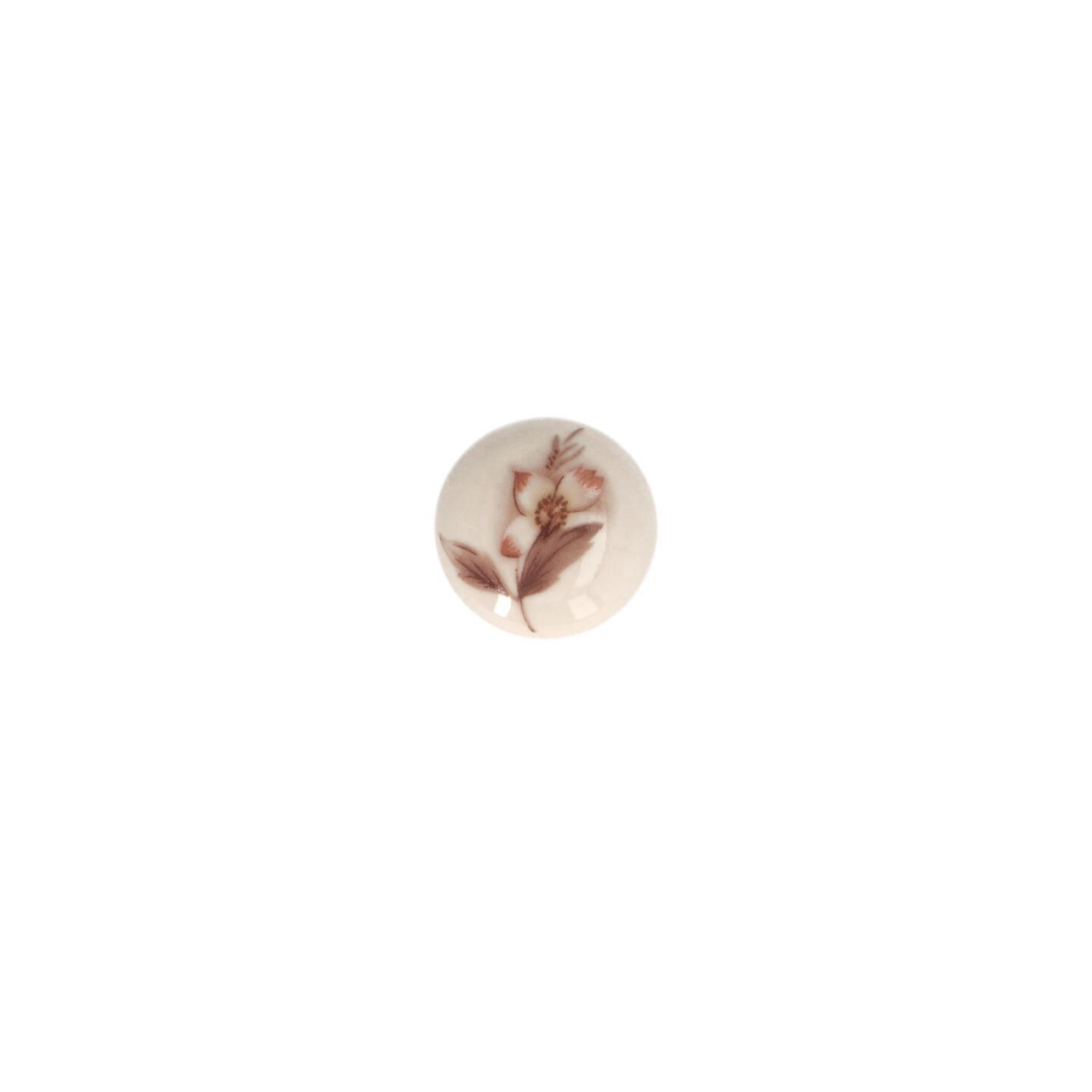 Pomolo per mobili - Antica Firenze - Lega di Zinco / Porcellana - Stile Classico - 0x27x0mm - immagine 3