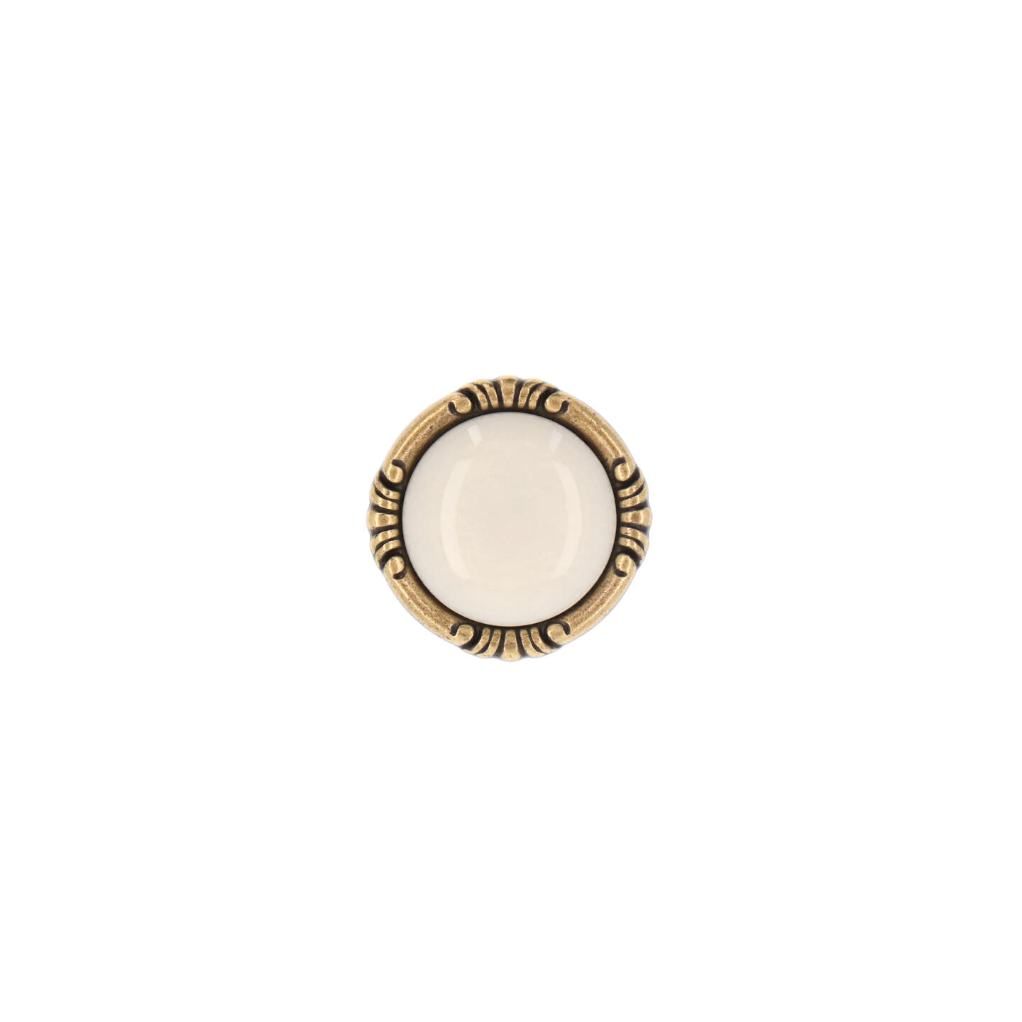 Pomolo per mobili - Antica Firenze - Lega di Zinco / Porcellana - Stile Classico - 0x27x0mm - immagine 3