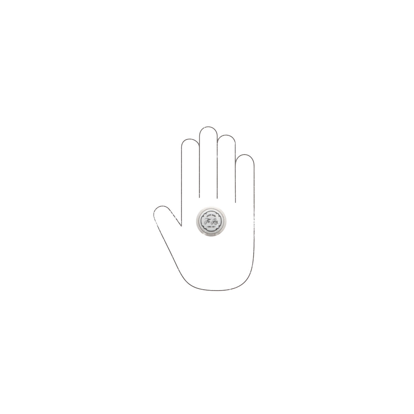 Pomolo per mobili - Argento Venezia - Lega di Zinco / Porcellana - Stile Classico - 0x27x0mm - immagine 4