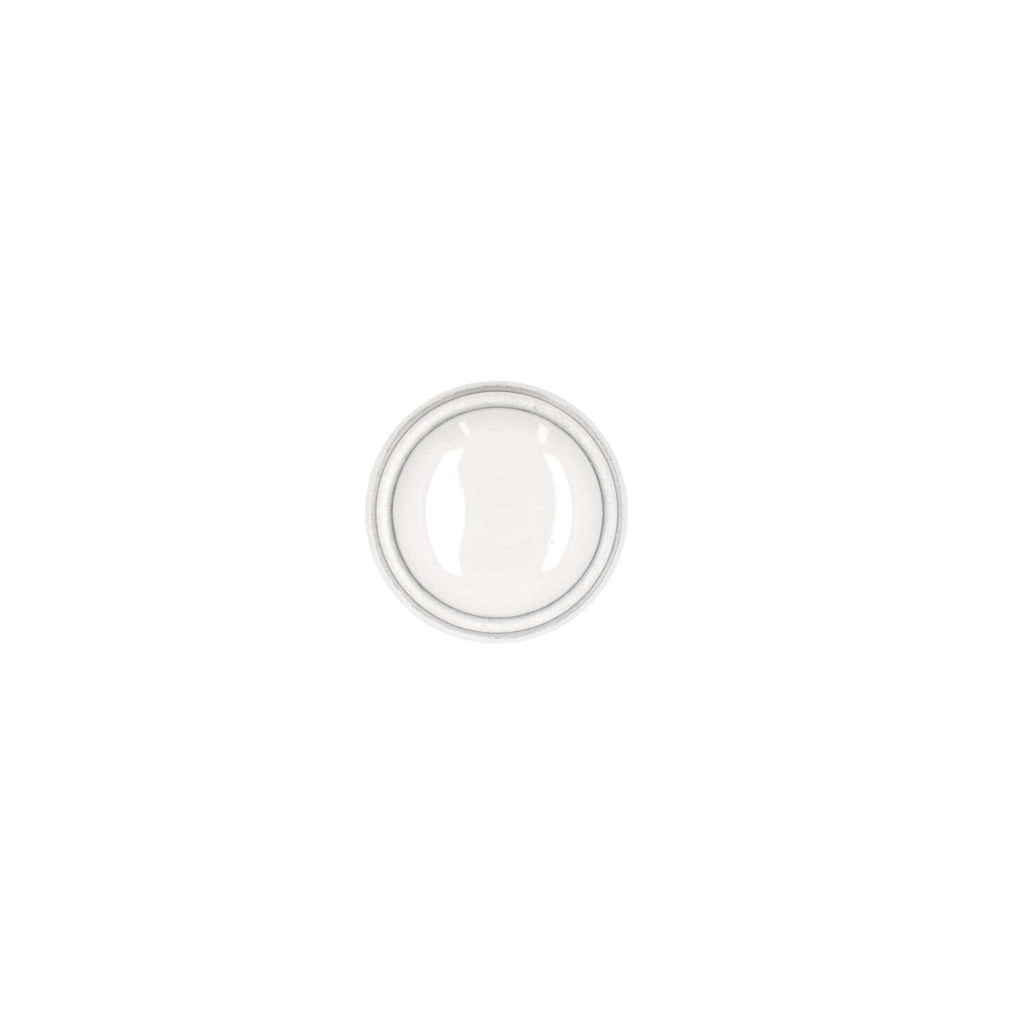 Pomolo per mobili - Royal bianco patina argento - Lega di Zinco / Porcellana - Stile Classico - 0x27x0mm - immagine 3