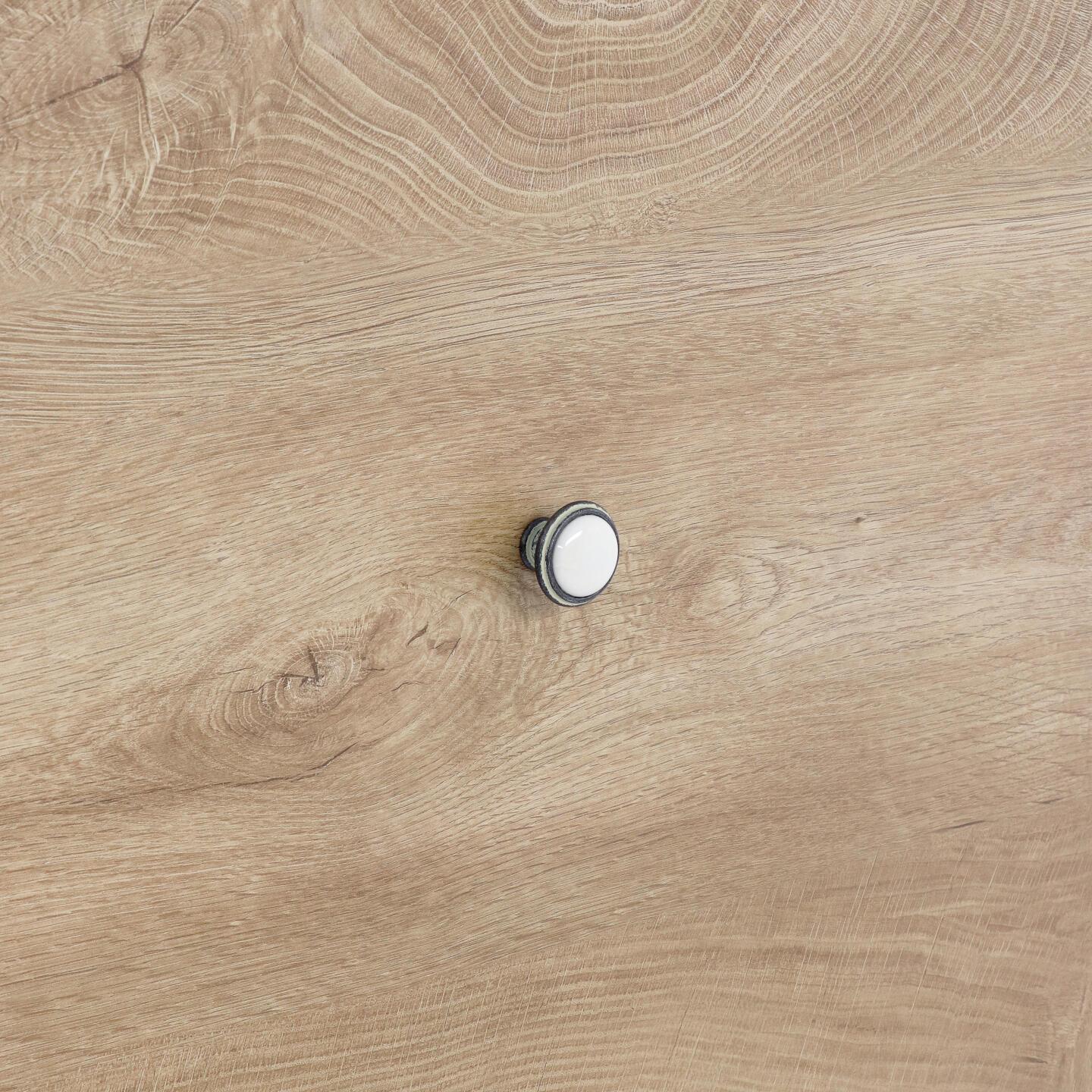 Pomolo per mobili - Rustikall avorio - Lega di Zinco / Porcellana - Stile Classico - 0x24x0mm - immagine 5