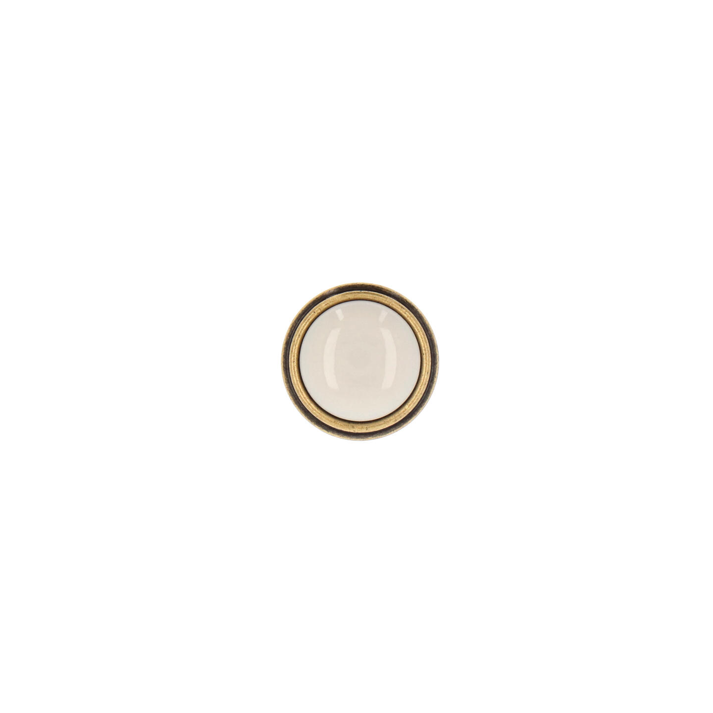 Pomolo per mobili - Antica Firenze - Lega di Zinco / Porcellana - Stile Classico - 0x24x0mm - immagine 3