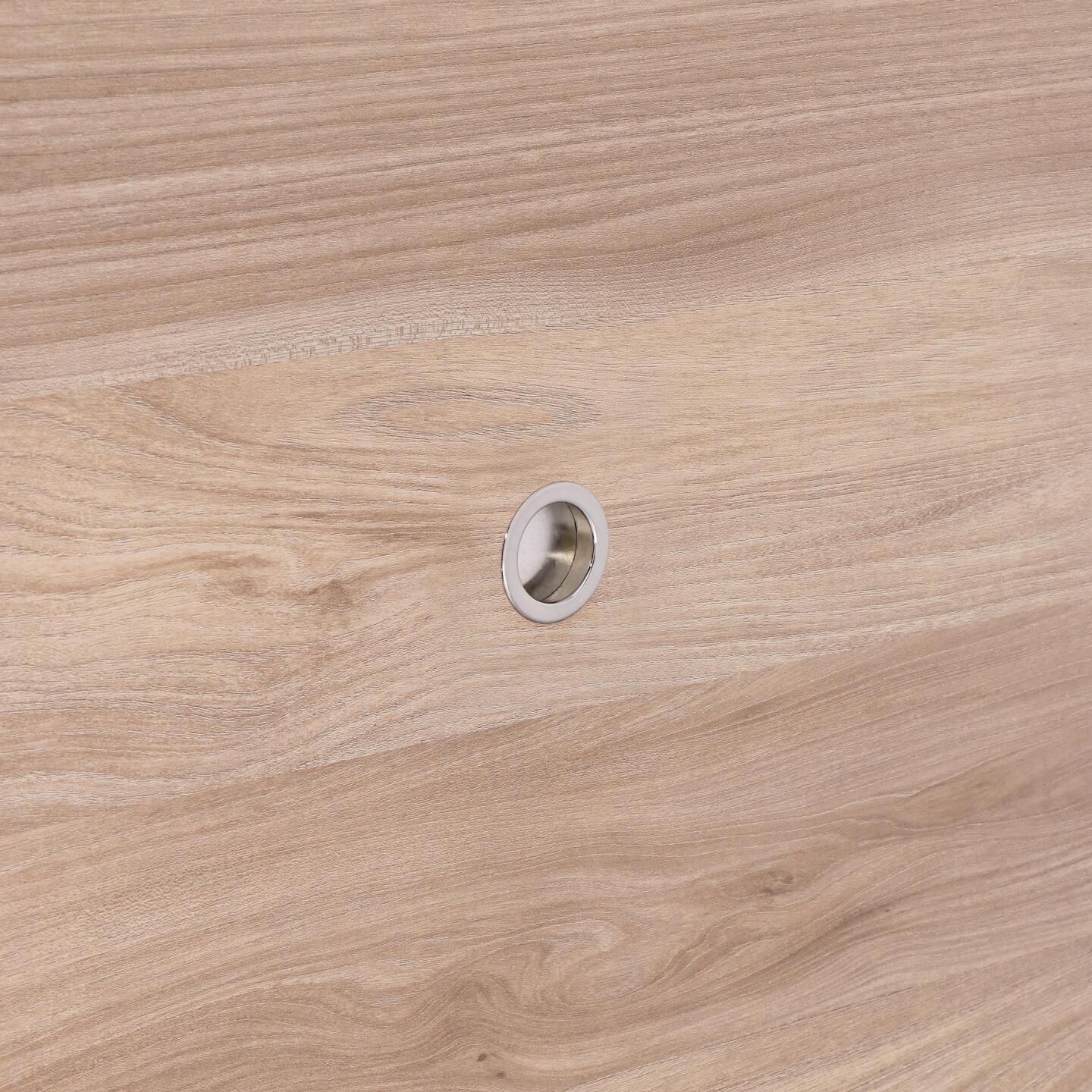 Maniglia ad incasso - Nichel satinato - Lega di Zinco - Stile Contemporaneo - 0x10x0mm - immagine 5
