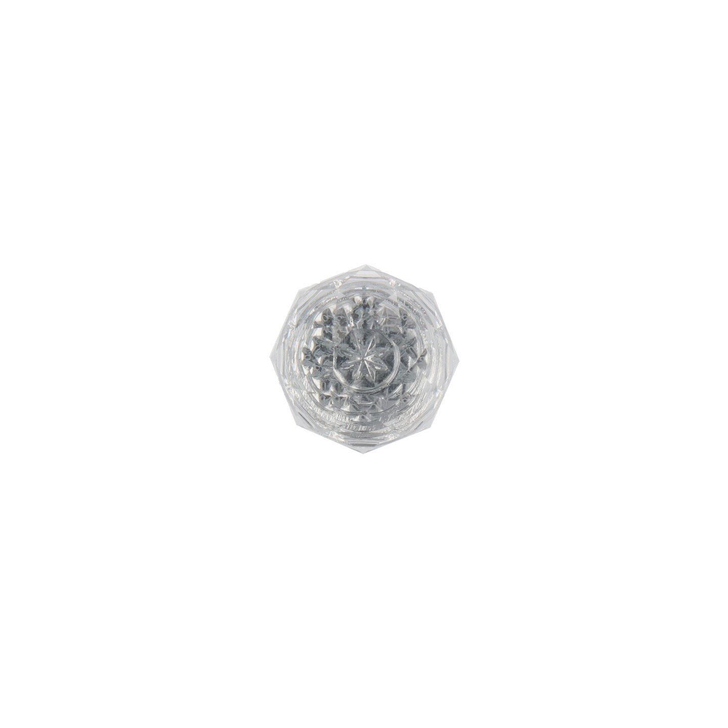 Pomolo per mobili - Cromo lucido - Lega di Zinco / Cristalli - Stile Luxury - 33x32x0mm - immagine 3