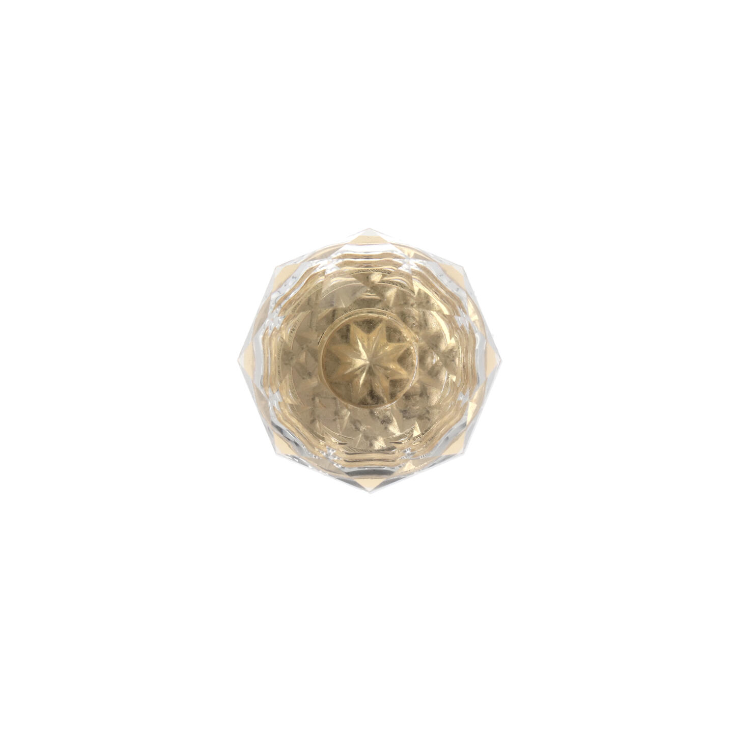 Pomolo per mobili - Placcato oro - Lega di Zinco / Cristalli - Stile Luxury - 45x43x0mm - immagine 3