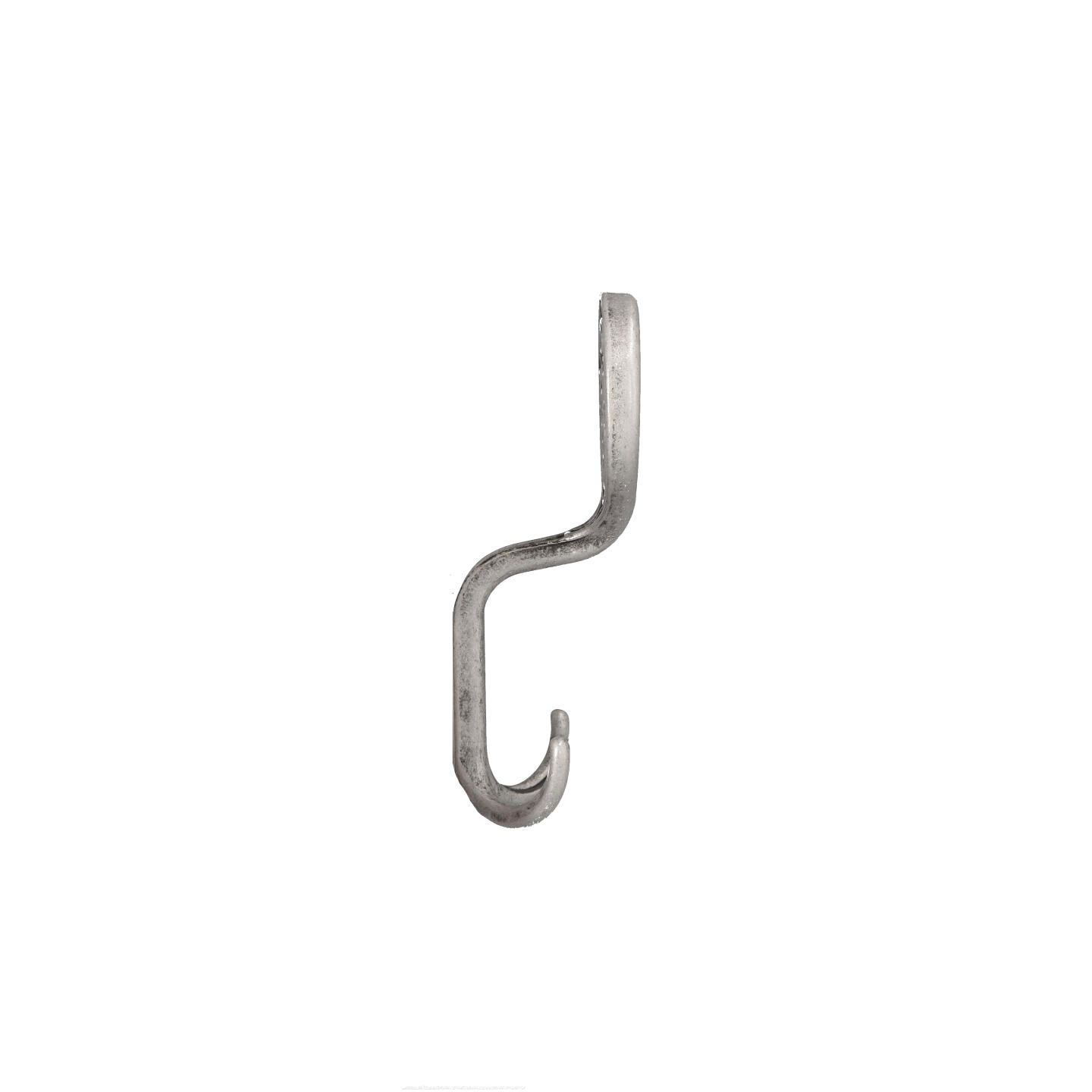 Appendiabiti - Argento vecchio brillante - Lega di Zinco - Stile Classico - 85x138x50mm - immagine 2