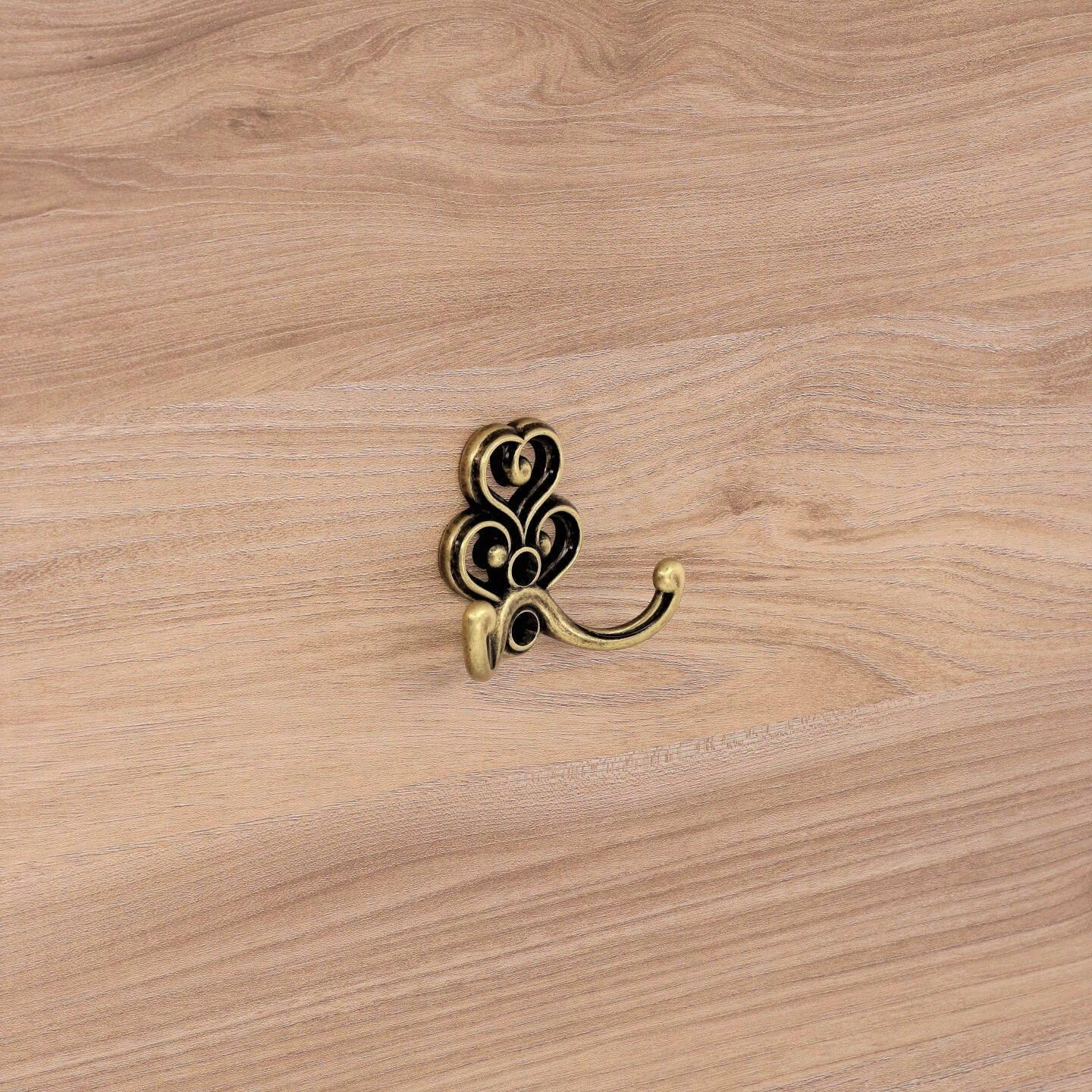 Appendiabiti - Antica Firenze - Lega di Zinco - Stile Classico - 73x62x30mm - immagine 5