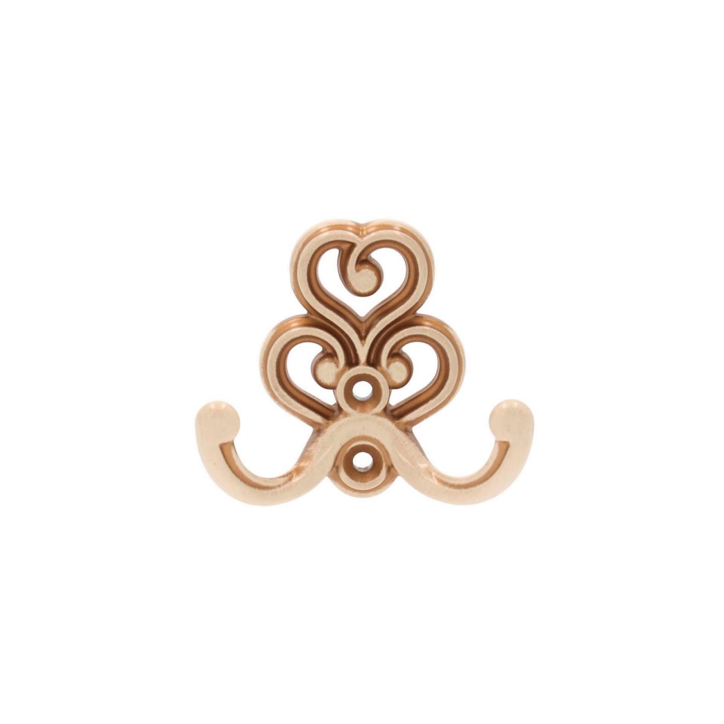 Appendiabiti - Royal avorio patina oro - Lega di Zinco - Stile Classico - 73x62x30mm - immagine 2