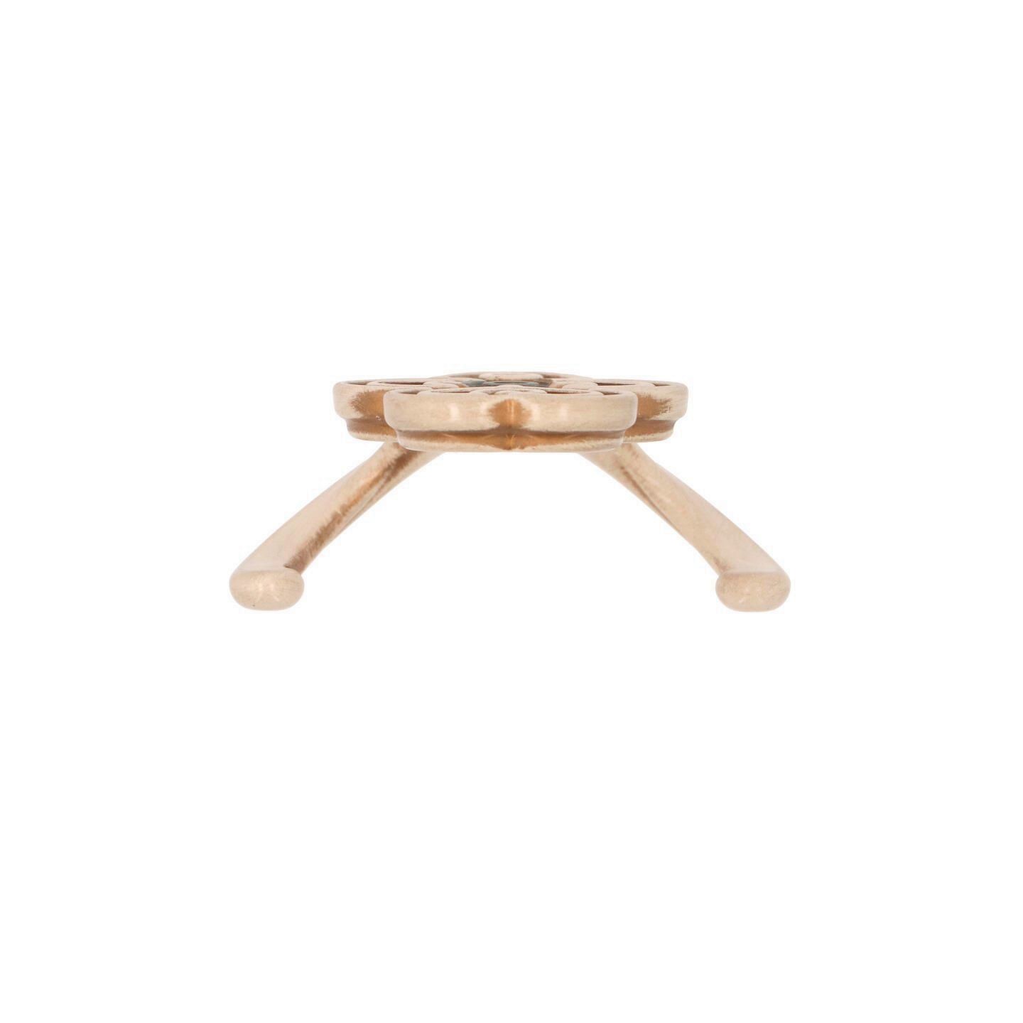 Appendiabiti - Royal avorio patina oro - Lega di Zinco - Stile Classico - 73x62x30mm - immagine 3