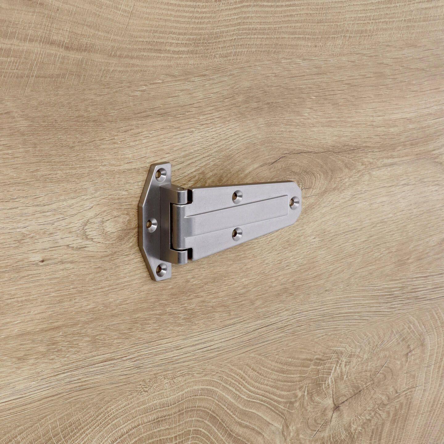 Cerniera decorativa - Vintage nickel - Lega di Zinco - Stile Contemporaneo - 124x25x77mm - immagine 5