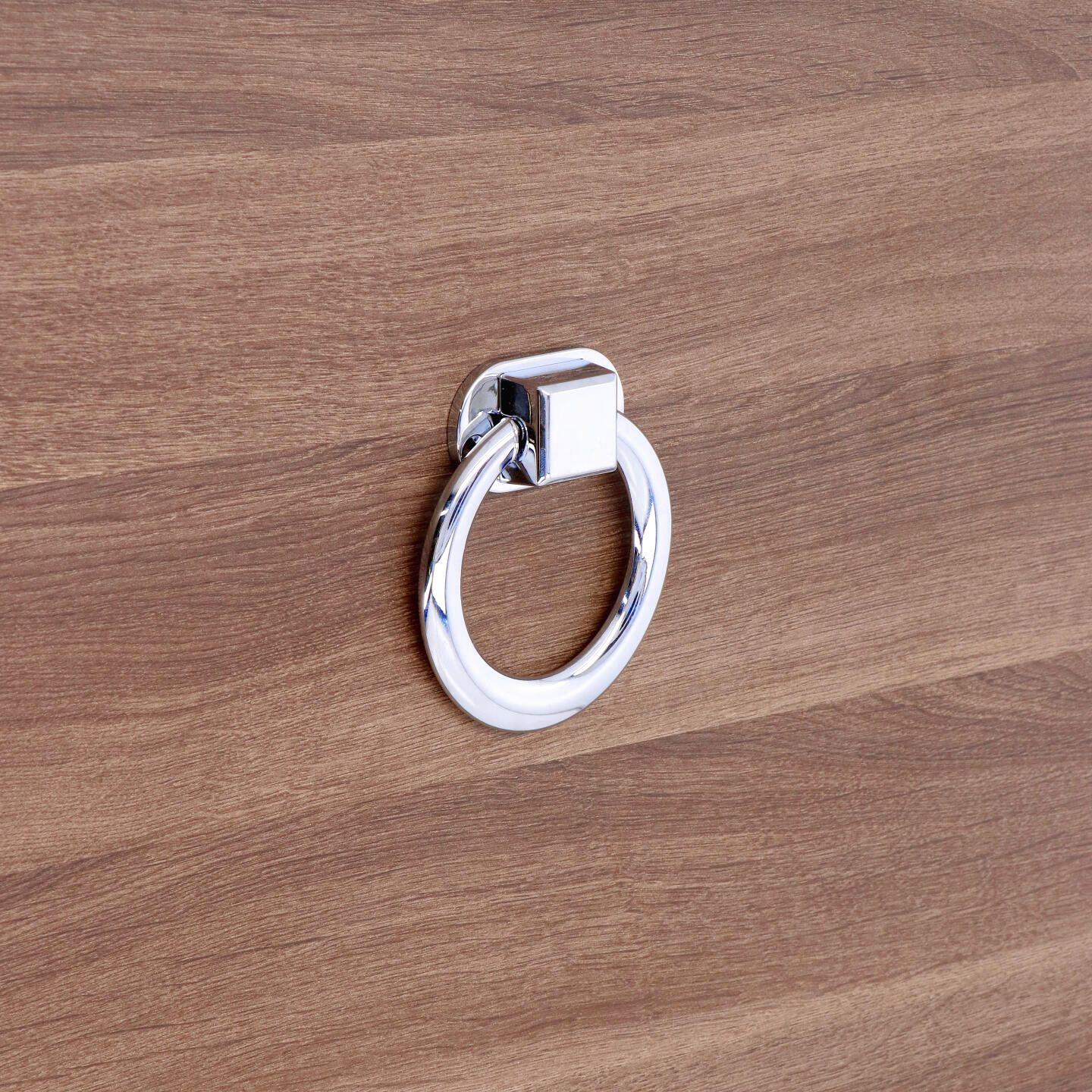 Maniglia per sedie - Cromo lucido - Lega di Zinco - Stile Contemporaneo - 90x20x108mm - immagine 5
