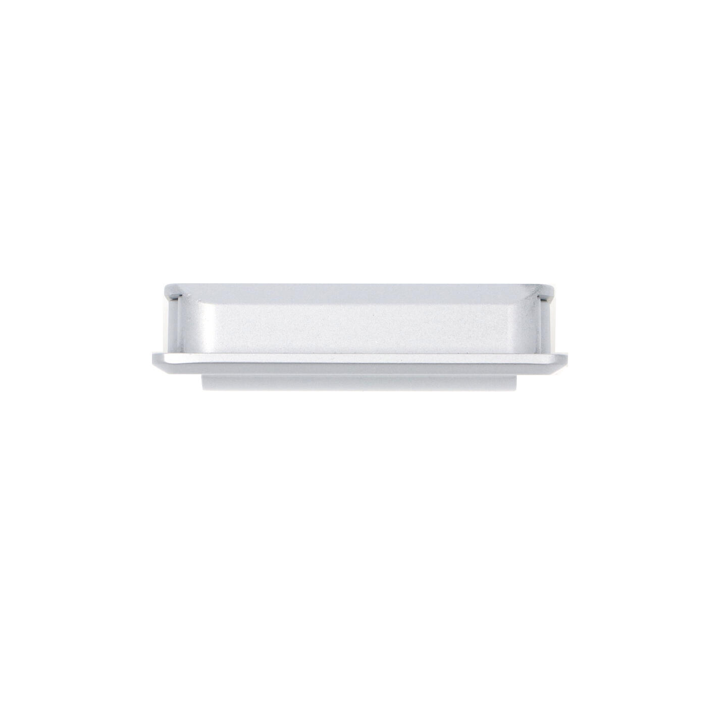Maniglia ad incasso - Verniciato alluminio matt - Lega di Zinco - Stile Contemporaneo - 74x19x50mm - immagine 2