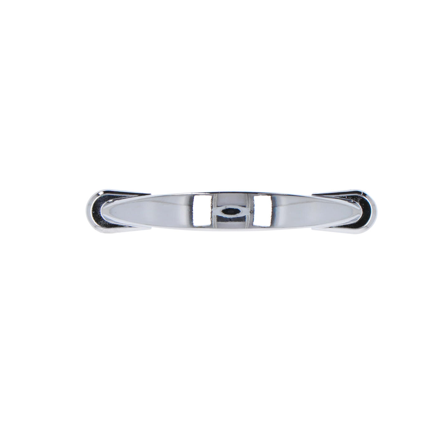 Maniglia per mobili - Cromo lucido - Lega di Zinco - Stile Contemporaneo - 90x21x14mm - immagine 3