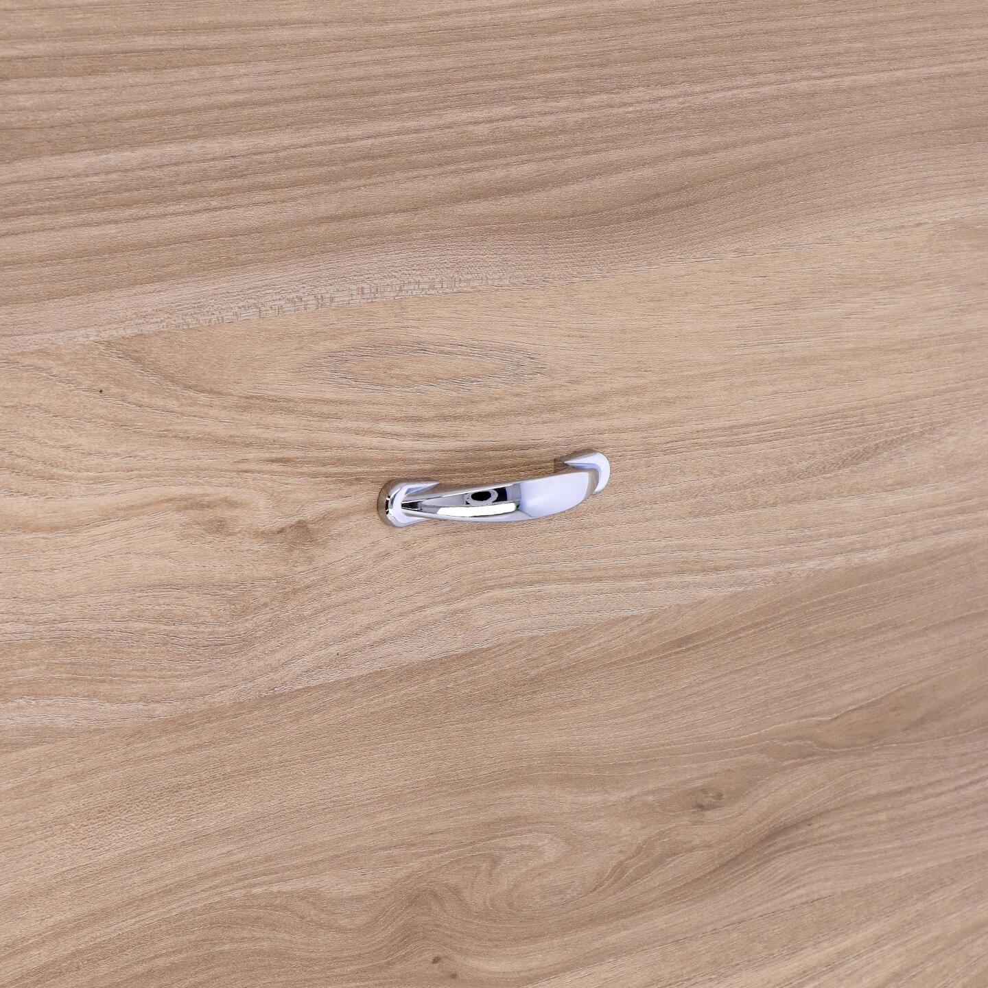 Maniglia per mobili - Cromo lucido - Lega di Zinco - Stile Contemporaneo - 90x21x14mm - immagine 5