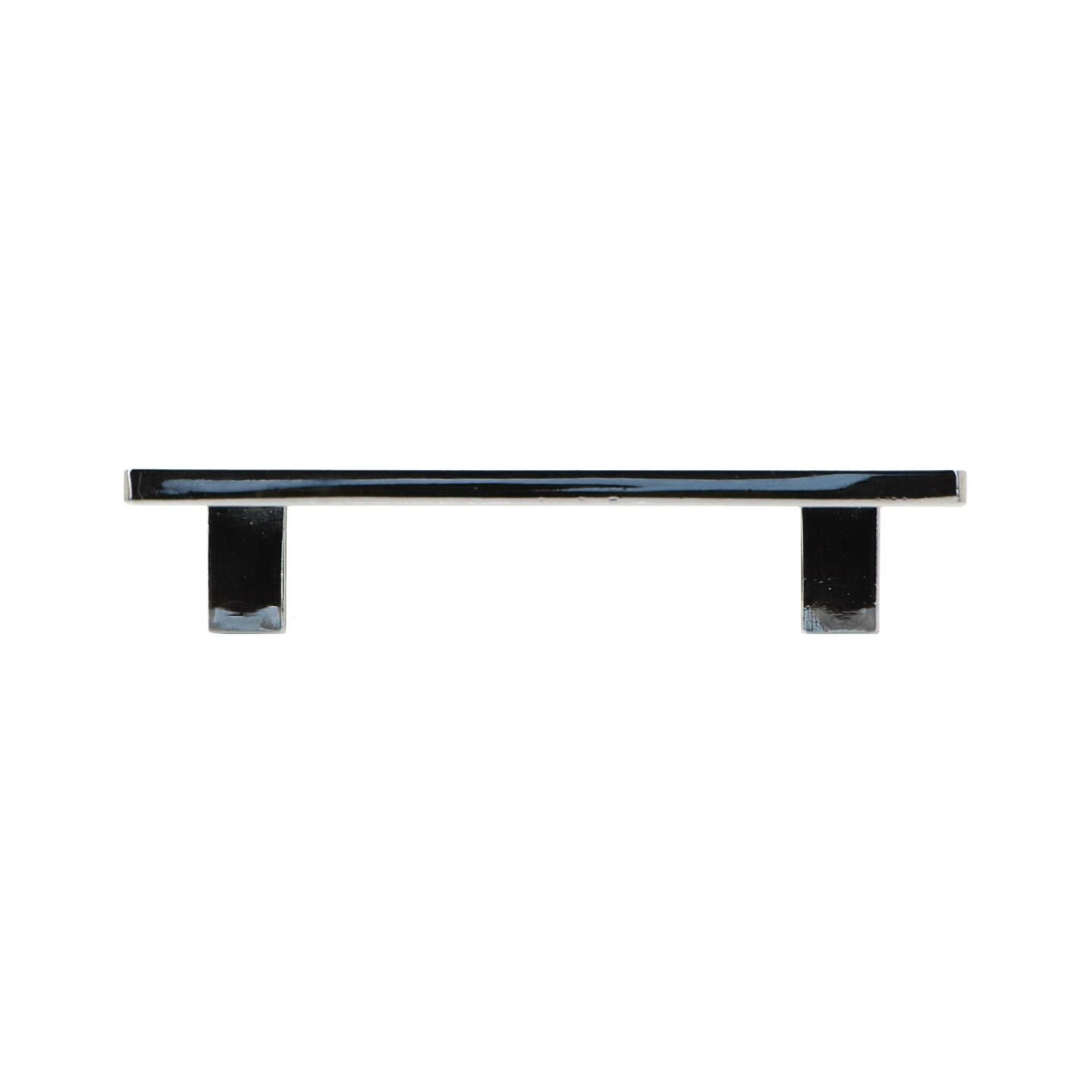Maniglia per mobili - Cromo lucido - Lega di Zinco - Stile Contemporaneo - 90x18x90mm - immagine 2