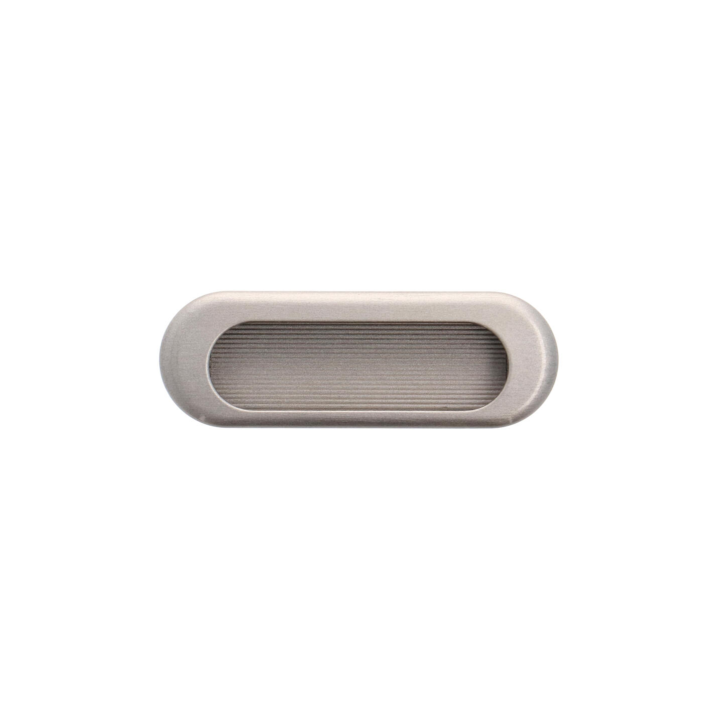 Maniglia ad incasso - Verniciato nickel satinato - Lega di Zinco - Stile Classico - 90x12x31mm - immagine 3