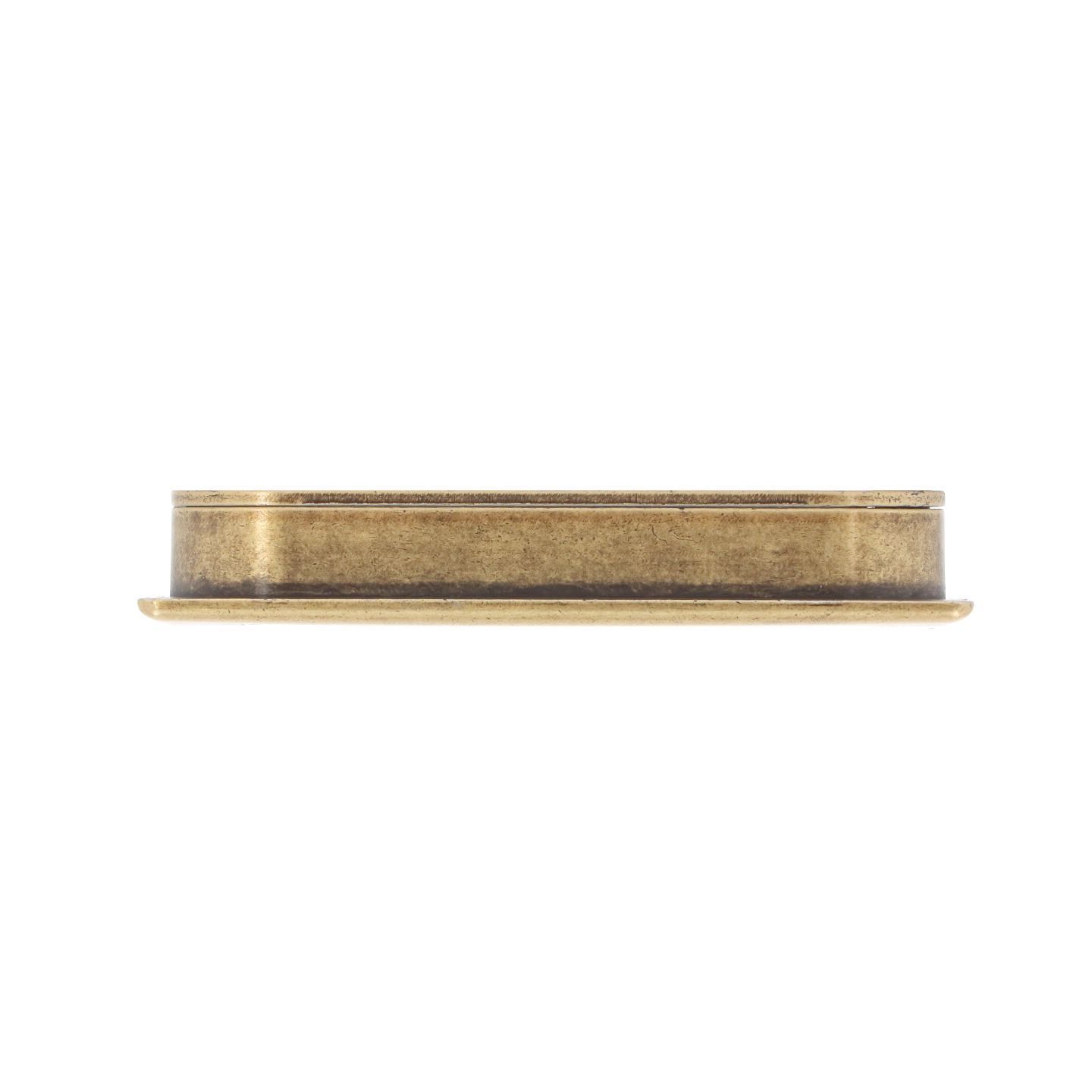 Maniglia ad incasso - Antica Firenze - Lega di Zinco - Stile Classico - 90x12x31mm - immagine 2