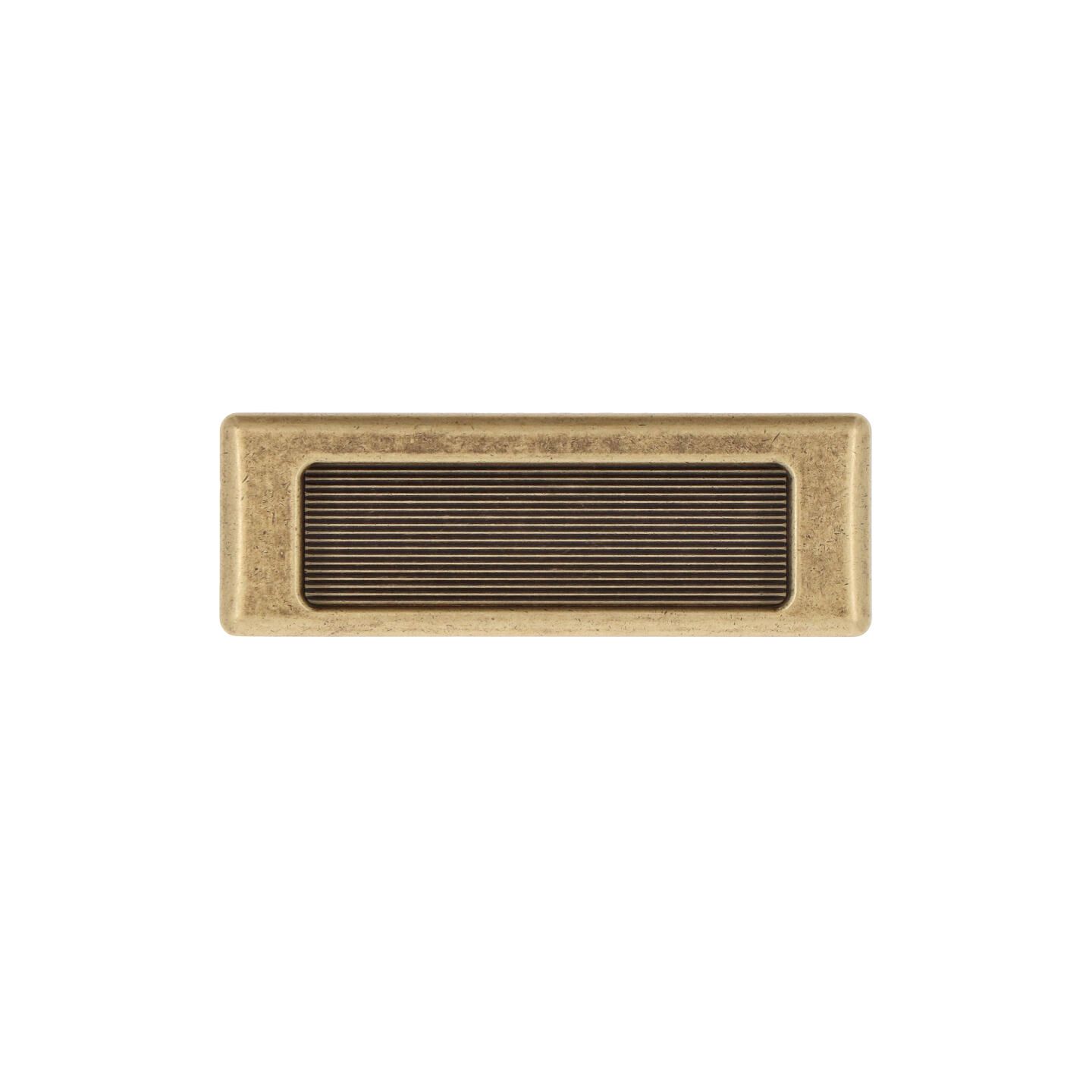Maniglia ad incasso - Antica Firenze - Lega di Zinco - Stile Classico - 90x12x31mm - immagine 3