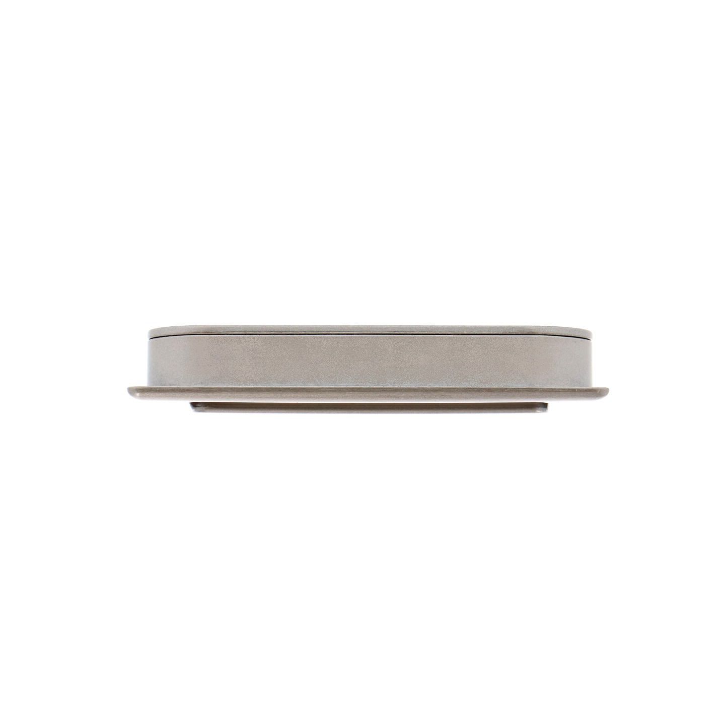Maniglia ad incasso - Verniciato nickel satinato - Lega di Zinco - Stile Classico - 90x12x31mm - immagine 2
