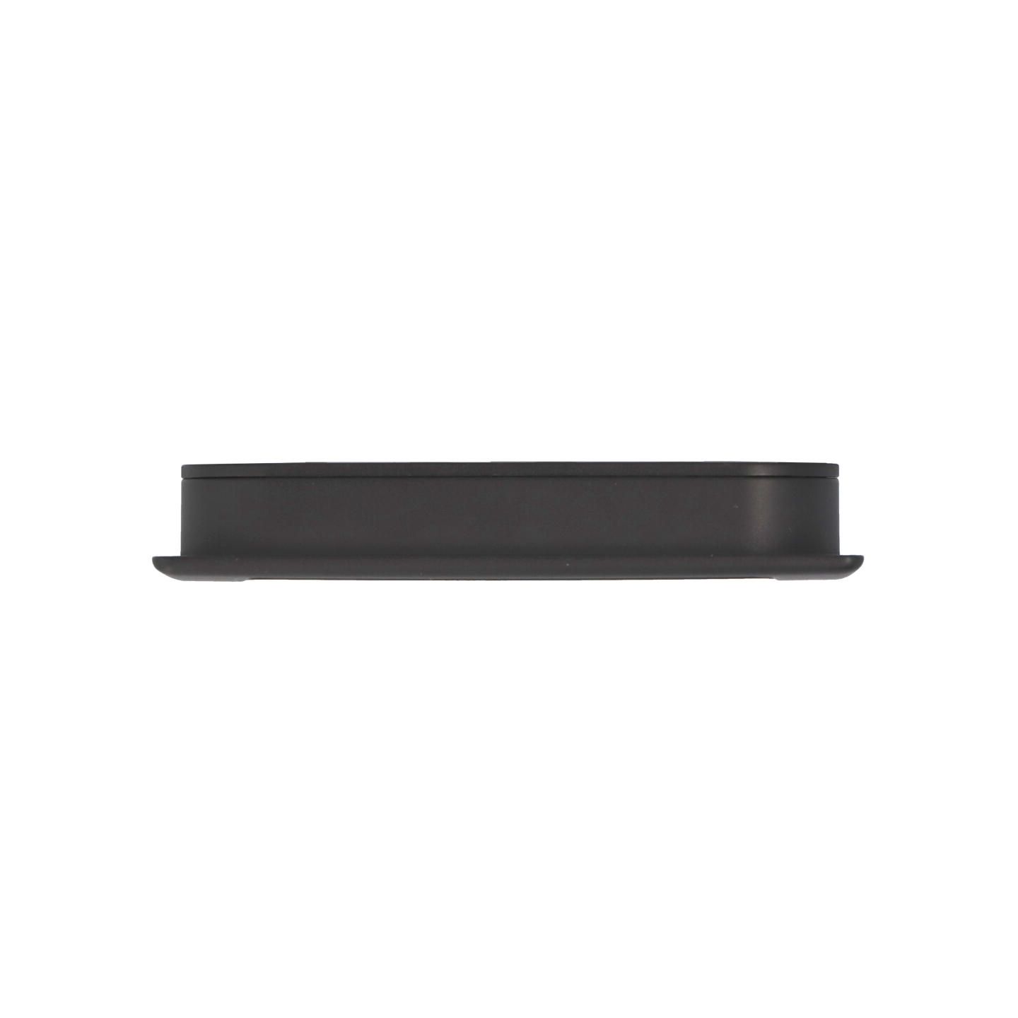 Maniglia ad incasso - Laccato nero matt - Lega di Zinco - Stile Classico - 90x12x31mm - immagine 2