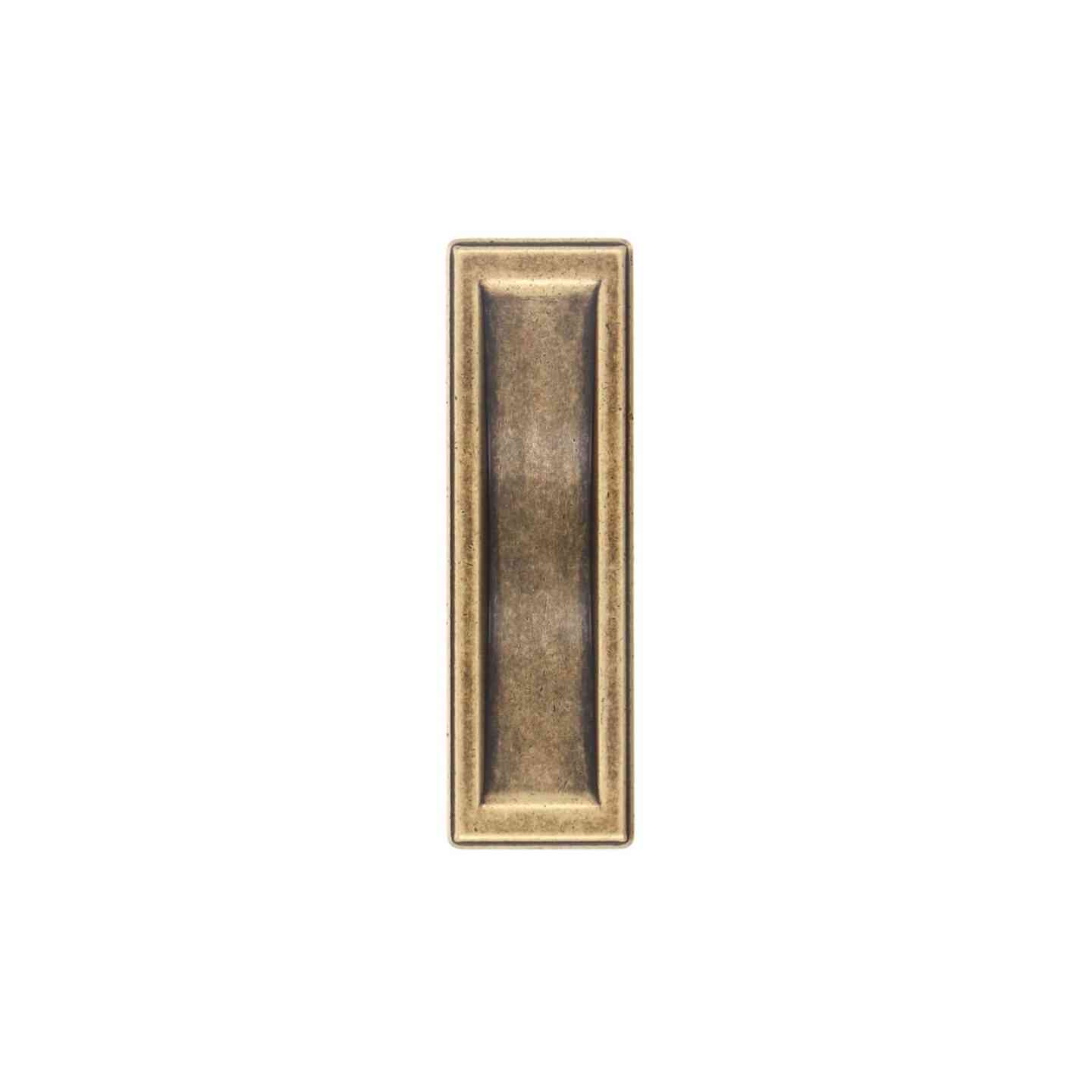 Maniglia ad incasso - Antica Firenze - Lega di Zinco - Stile Classico - 26x10x84mm - immagine 3
