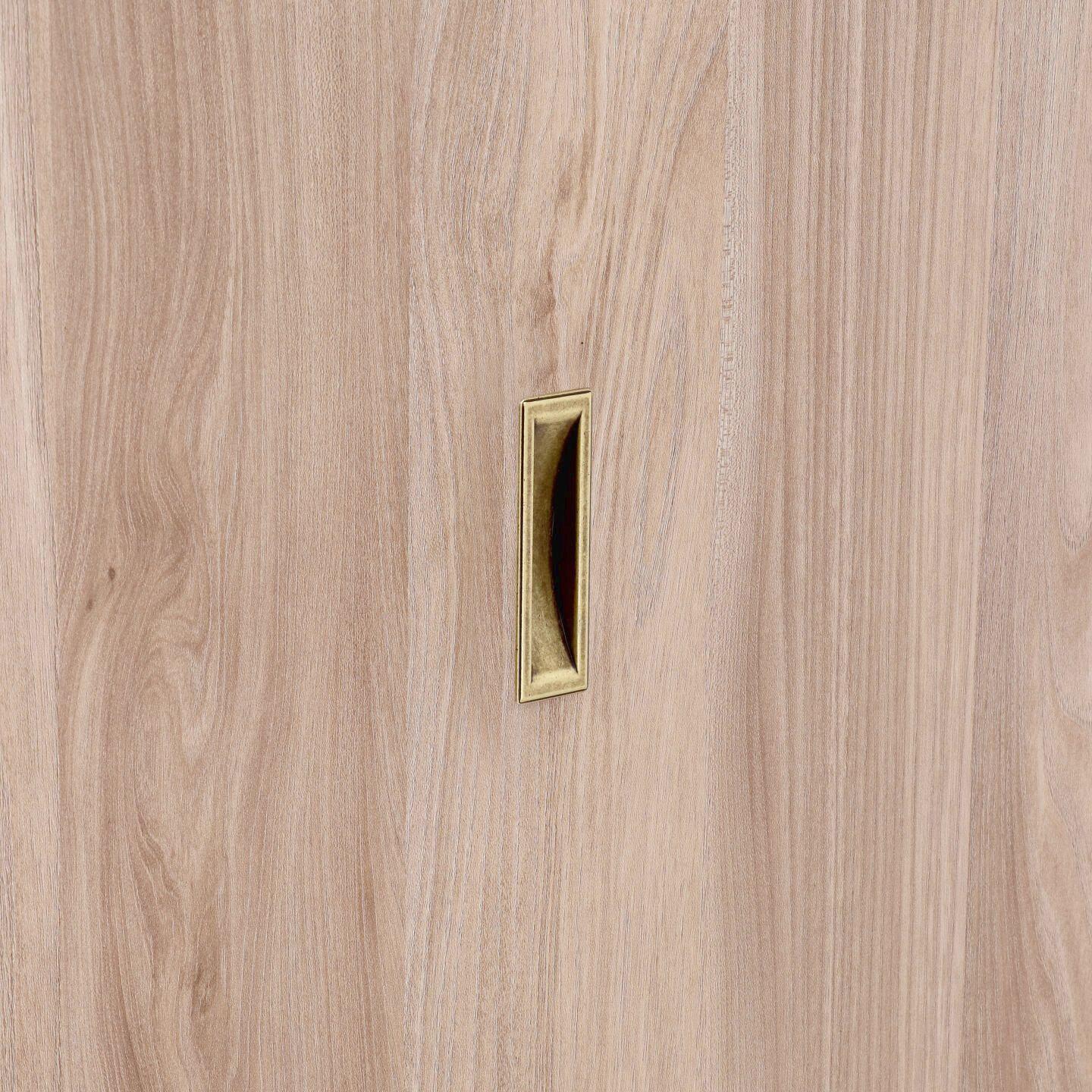 Maniglia ad incasso - Antica Firenze - Lega di Zinco - Stile Classico - 26x10x84mm - immagine 5