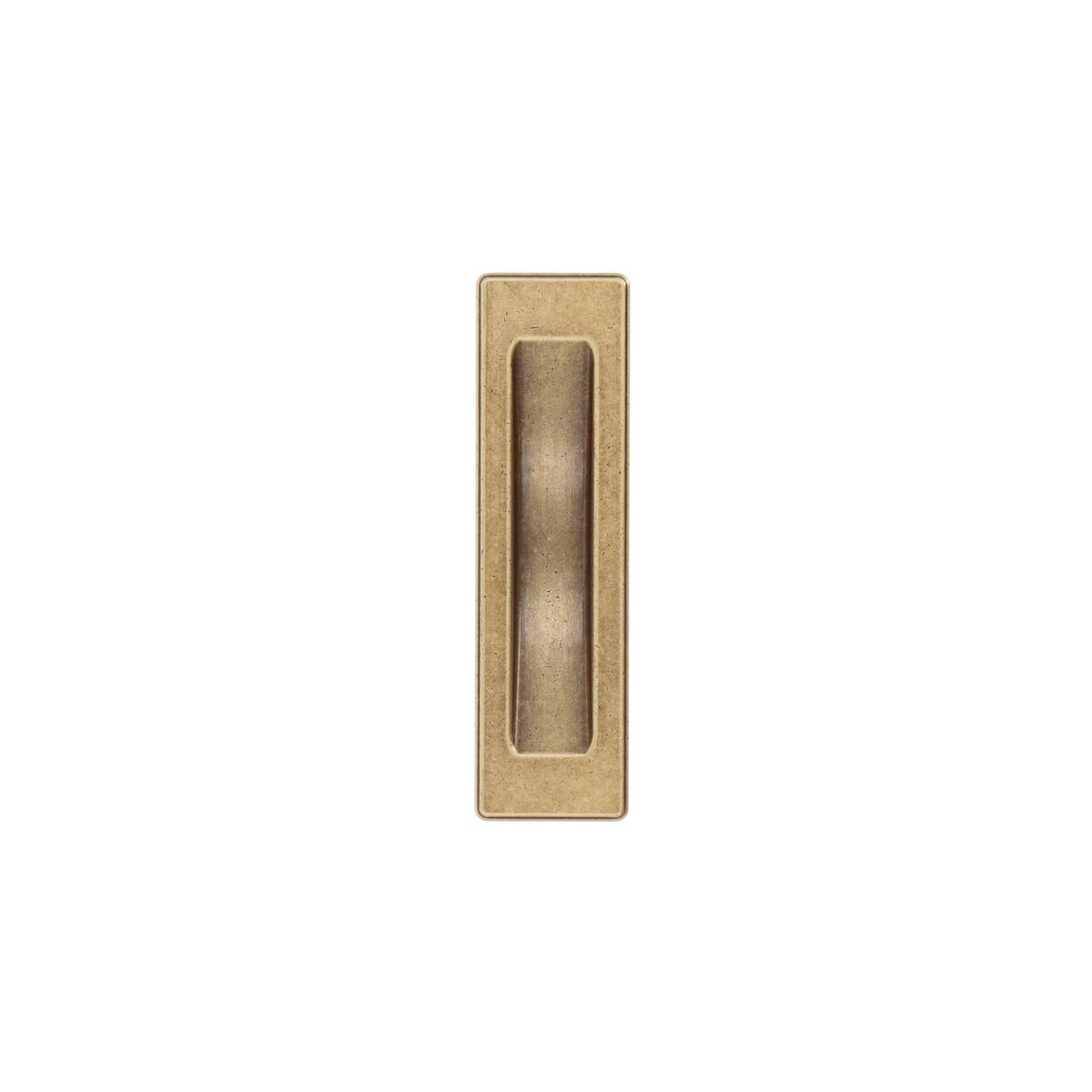 Maniglia ad incasso - Antica Firenze - Lega di Zinco - Stile Classico - 35x13x124mm - immagine 3