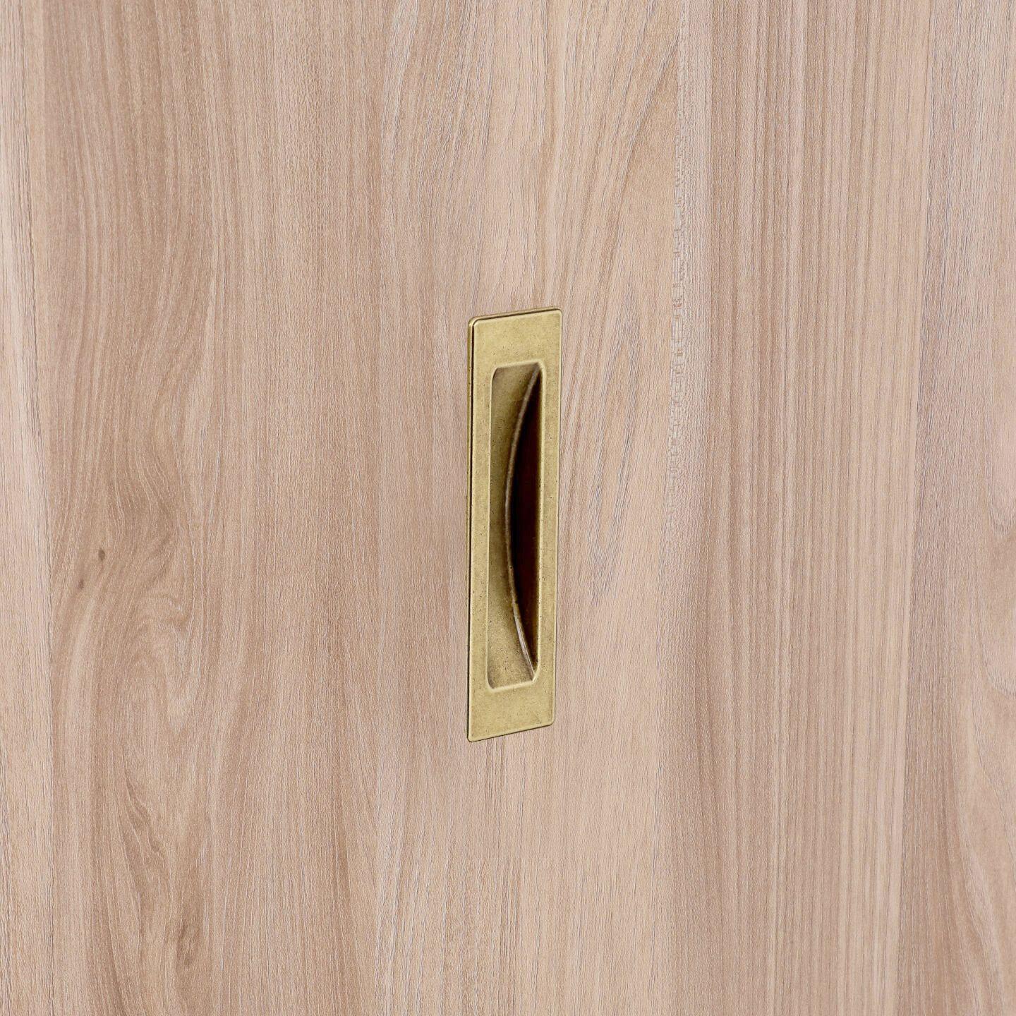 Maniglia ad incasso - Antica Firenze - Lega di Zinco - Stile Classico - 35x13x124mm - immagine 5