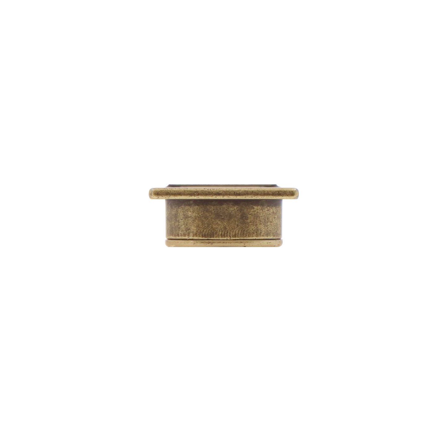 Maniglia ad incasso - Antica Firenze - Lega di Zinco - Stile Classico - 112x13x39mm - immagine 2