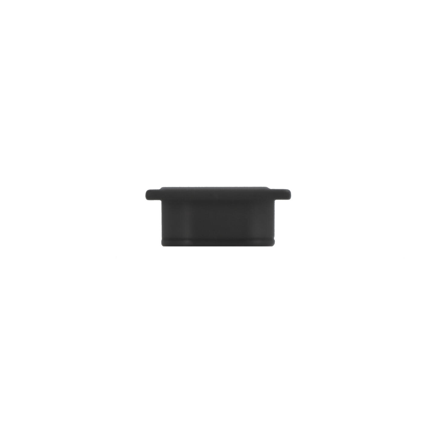 Maniglia ad incasso - Laccato nero matt - Lega di Zinco - Stile Classico - 112x13x39mm - immagine 2