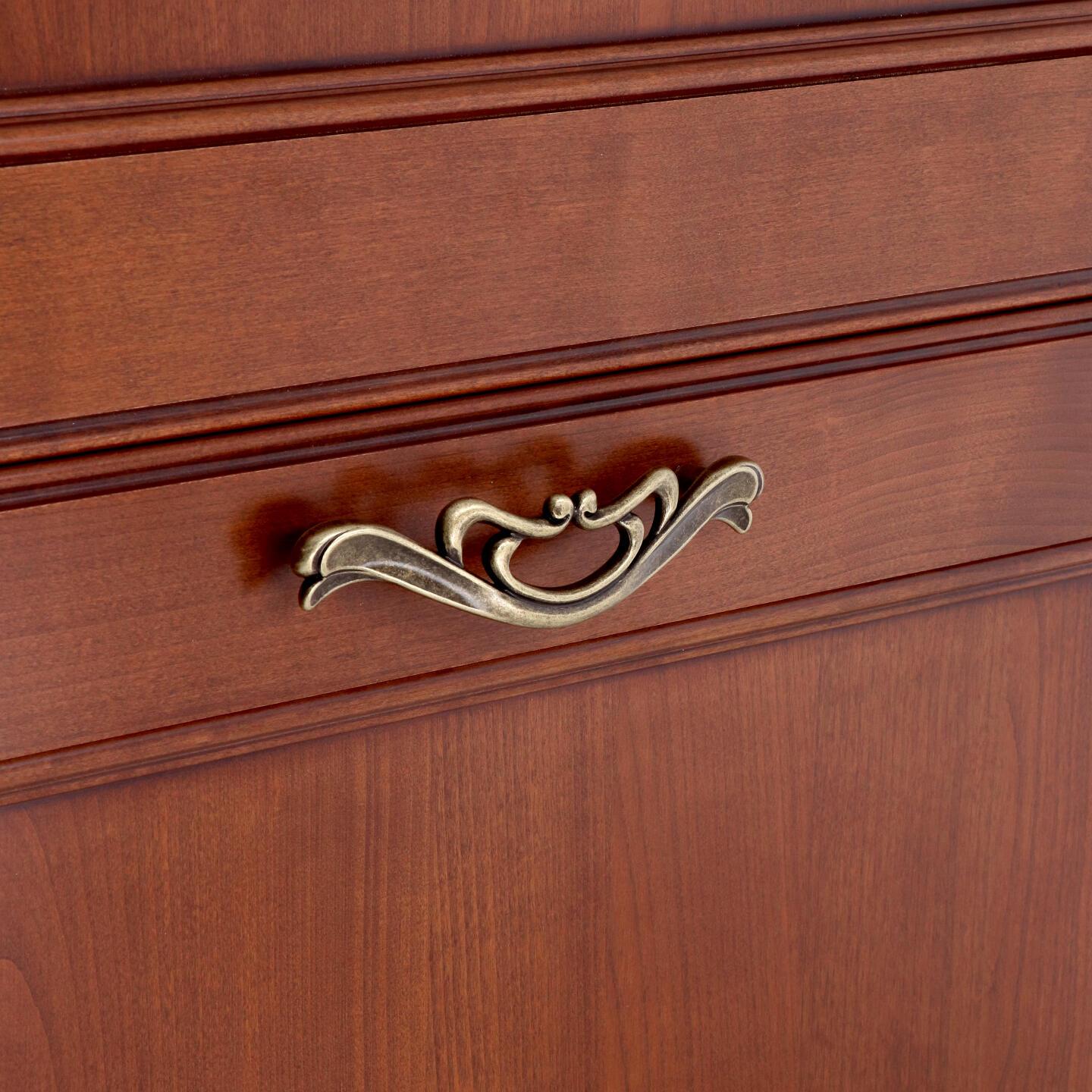 Maniglia per mobili - Antica Firenze - Lega di Zinco - Stile Classico - 165x28x40mm - immagine 5