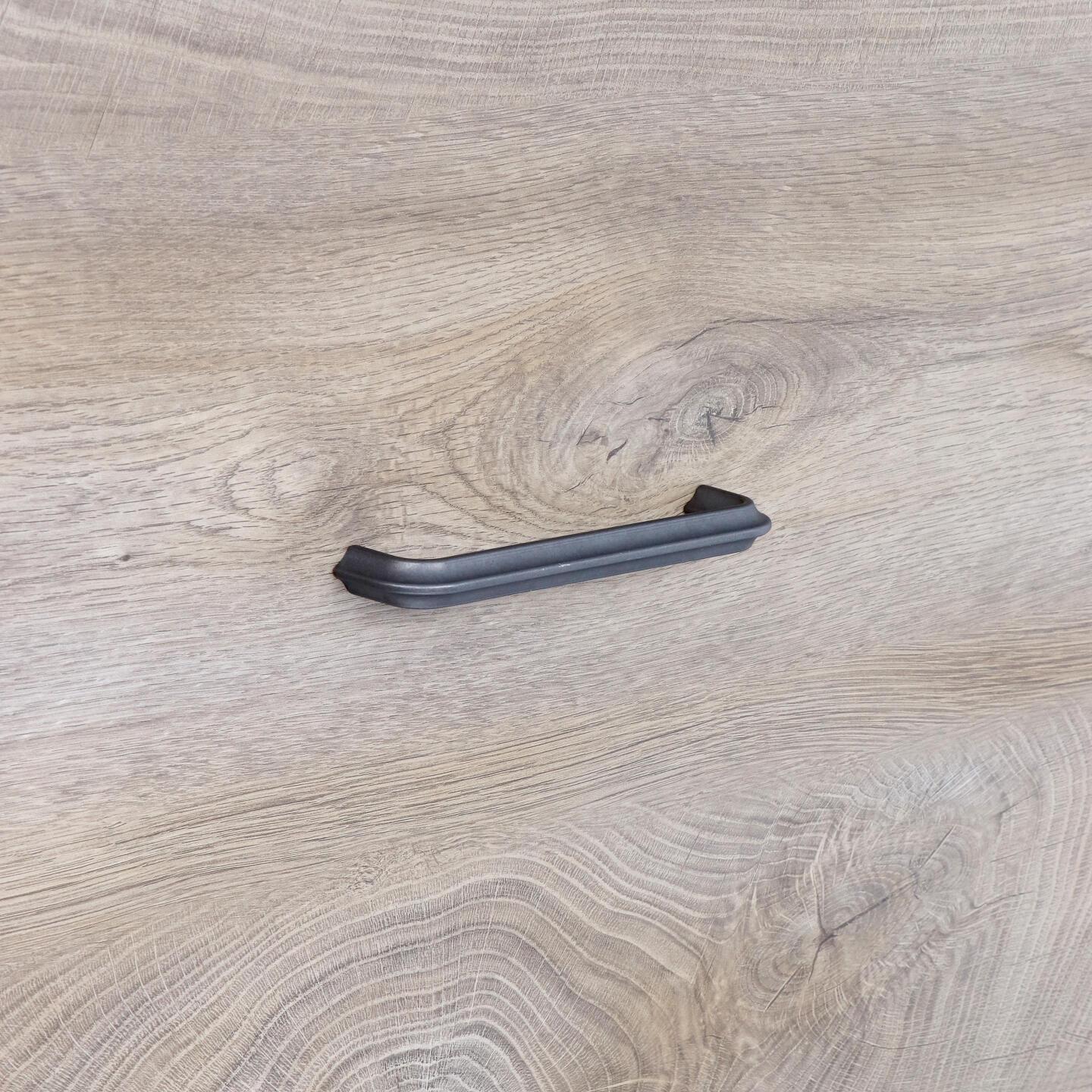 Maniglia per mobili - Vintage peltro - Lega di Zinco - Stile Contemporaneo - 142x33x15mm - immagine 5