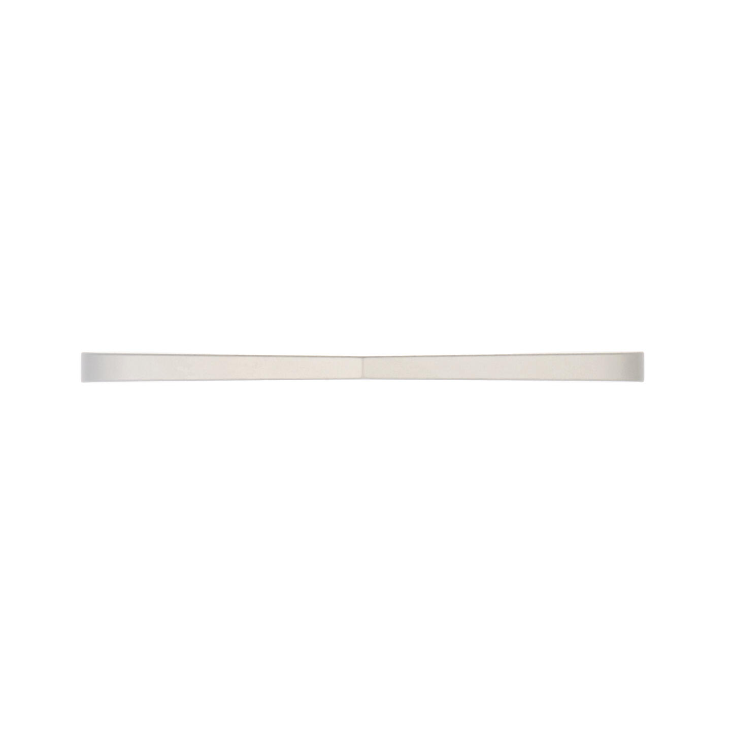Maniglia per mobili - Alucover platino - Lega di Zinco - Stile Contemporaneo - 207x26x12mm - immagine 3