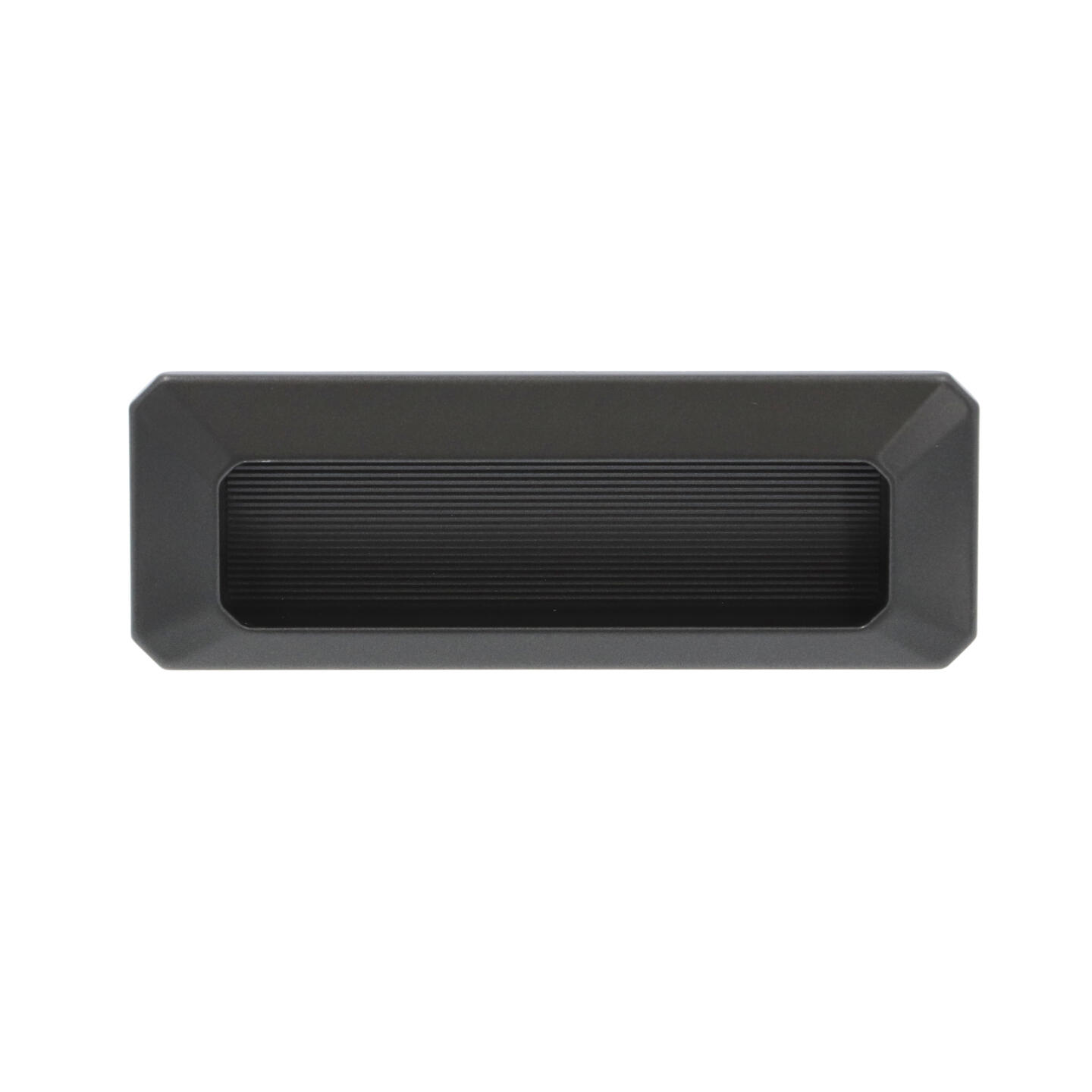 Maniglia ad incasso - Alucover grafite - Lega di Zinco - Stile Contemporaneo - 112x6x40mm - immagine 3