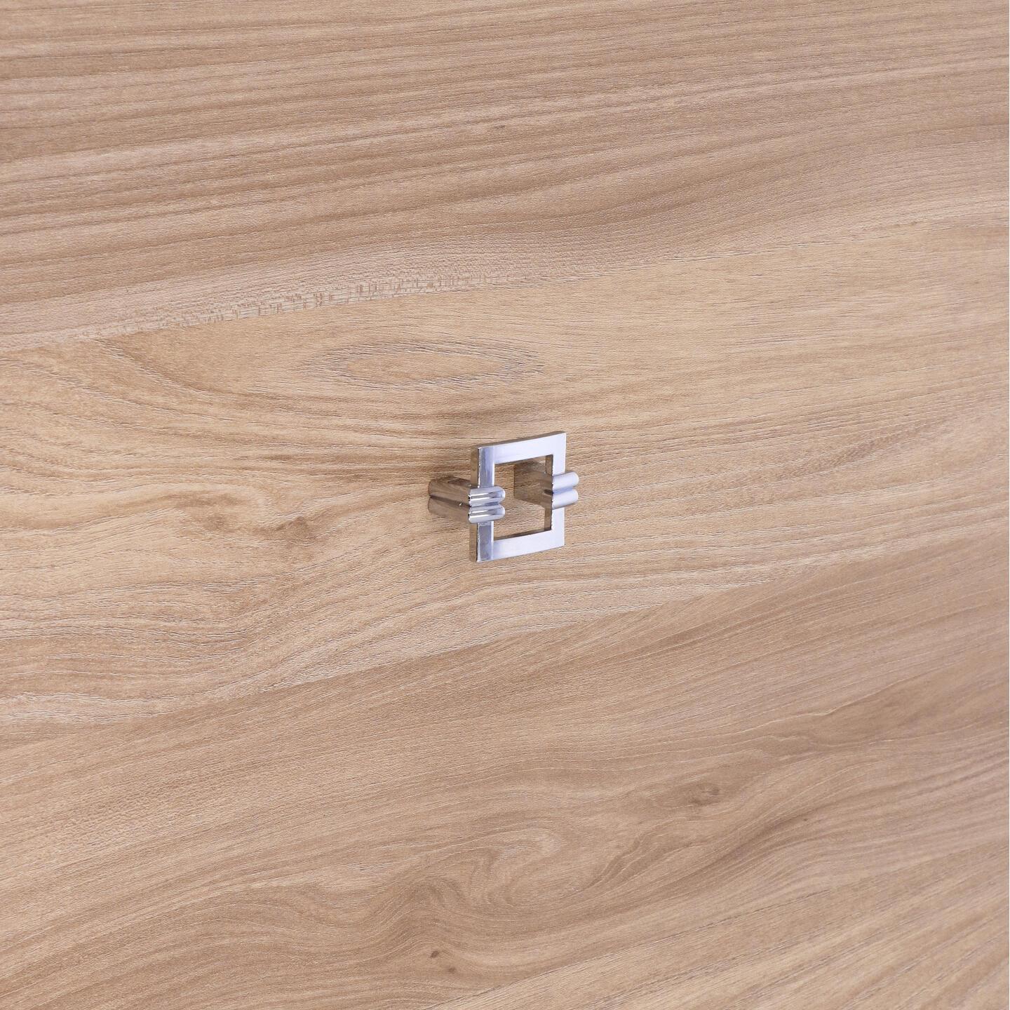 Pomolo per mobili - Cromo lucido - Lega di Zinco - Stile Contemporaneo - 44x20x35mm - immagine 5