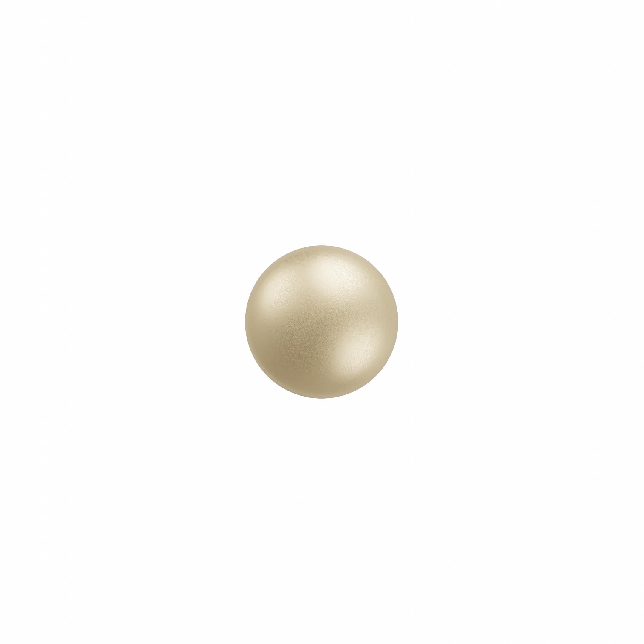Pomolo per mobili - Galver ottone velo - Lega di Zinco - Stile Classico - 0x21x0mm - immagine 2