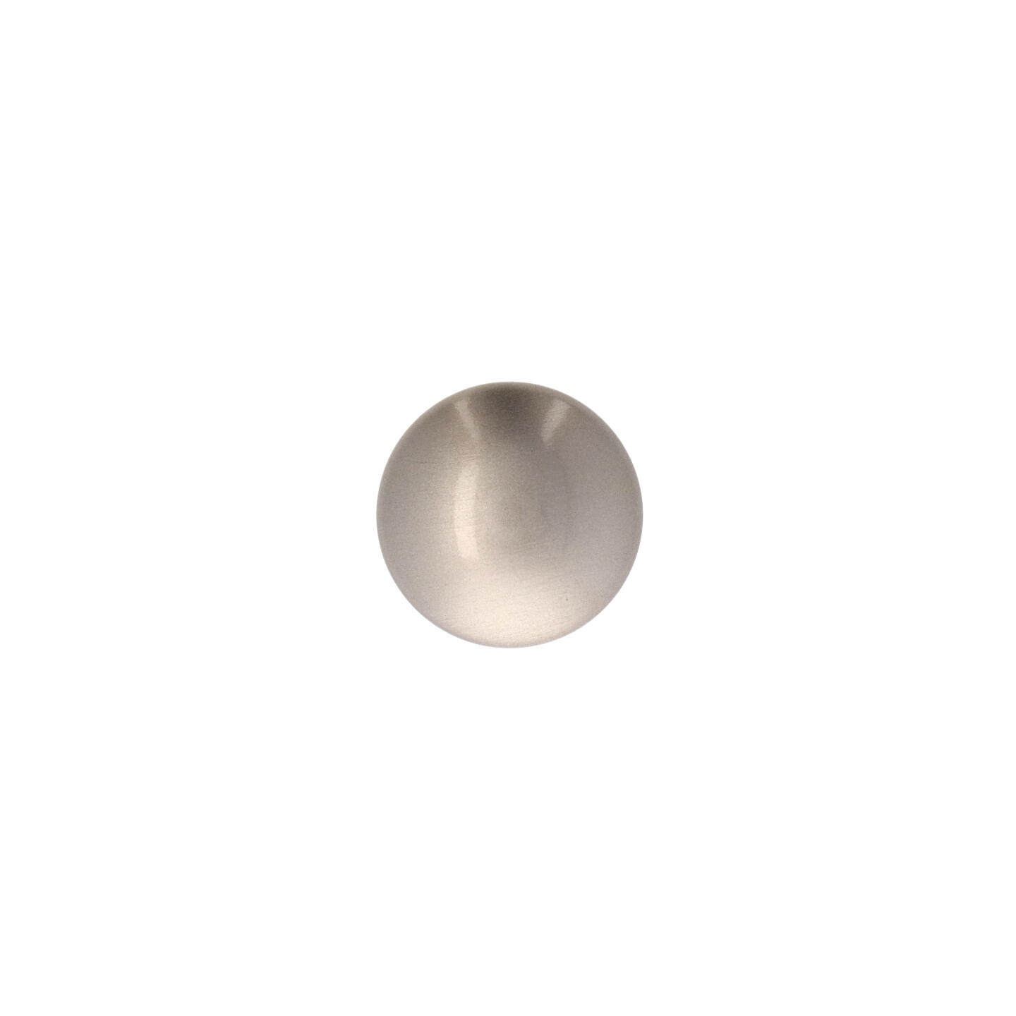 Pomolo per mobili - Verniciato nickel satinato - Lega di Zinco - Stile Classico - 0x27x0mm - immagine 3