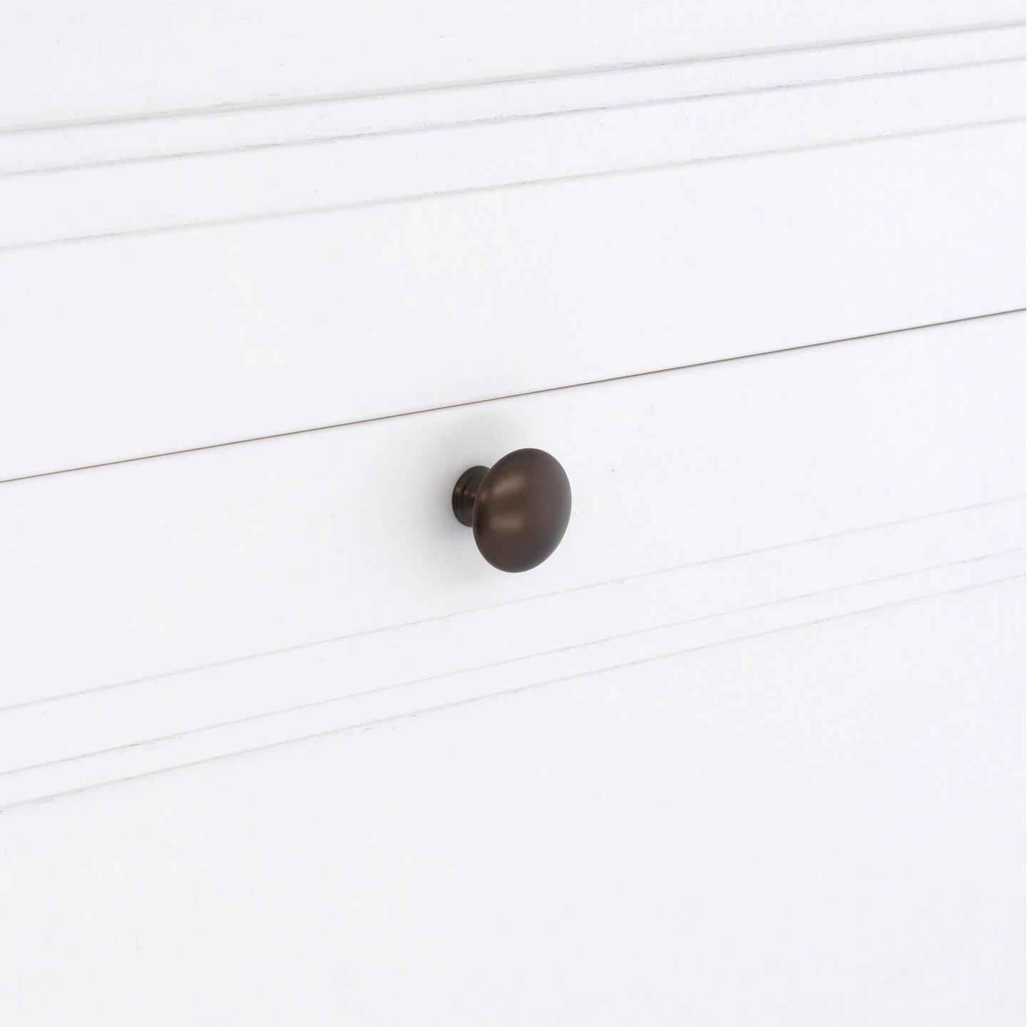 Pomolo per mobili - Alucover brown - Lega di Zinco - Stile Classico - 0x27x0mm - immagine 5