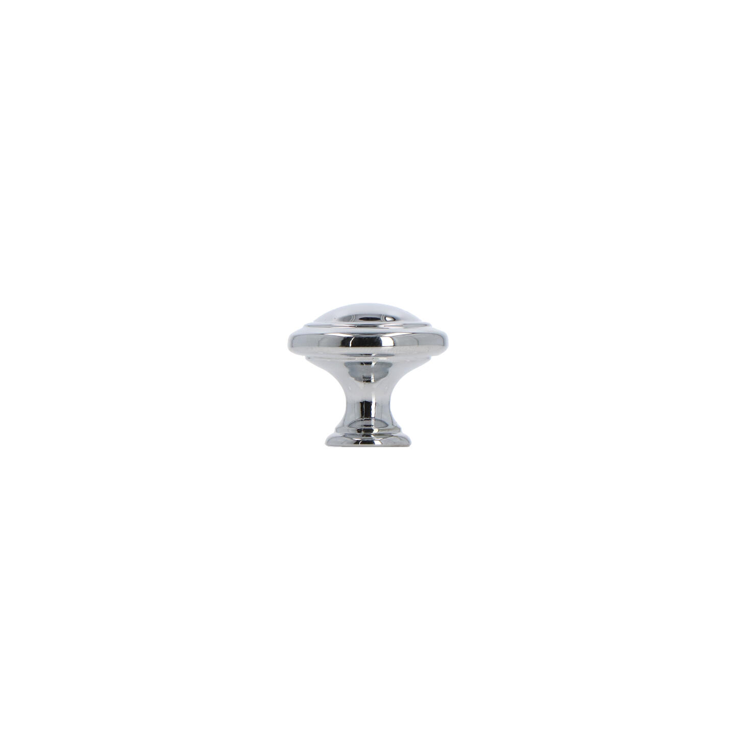 Pomolo per mobili - Cromo lucido - Lega di Zinco - Stile Classico - 0x22x0mm - immagine 2