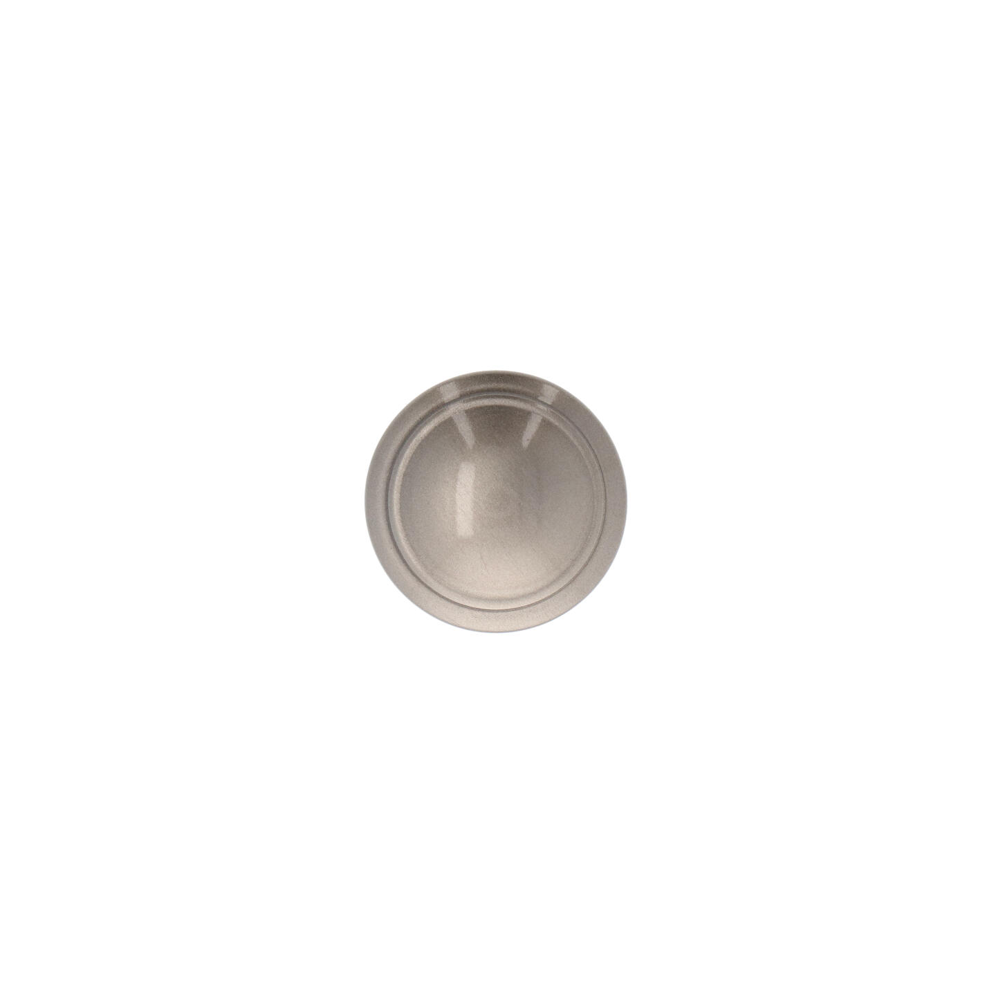 Pomolo per mobili - Verniciato nickel satinato - Lega di Zinco - Stile Classico - 0x28x0mm - immagine 3