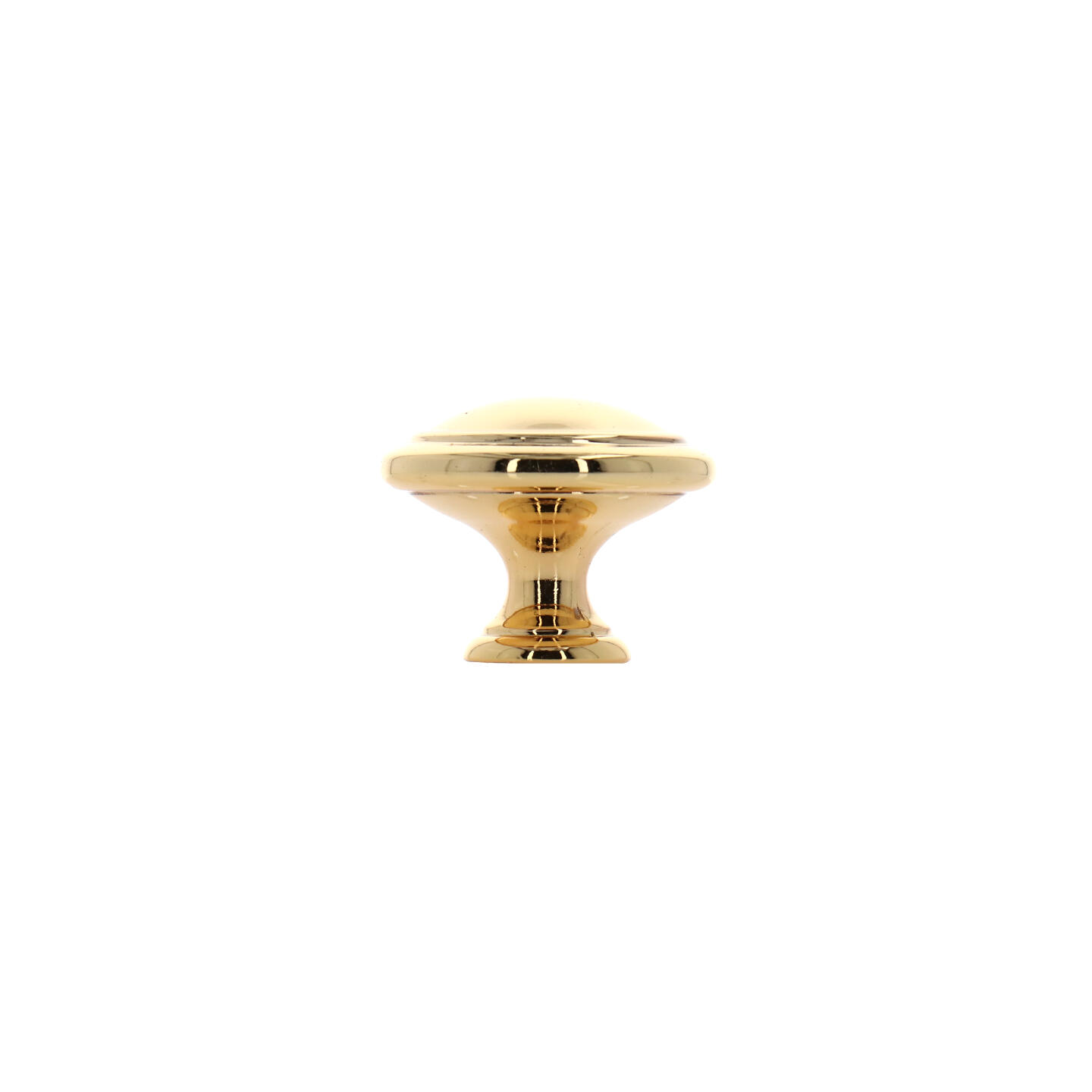 Pomolo per mobili - Placcato oro - Lega di Zinco - Stile Classico - 0x28x0mm - immagine 2