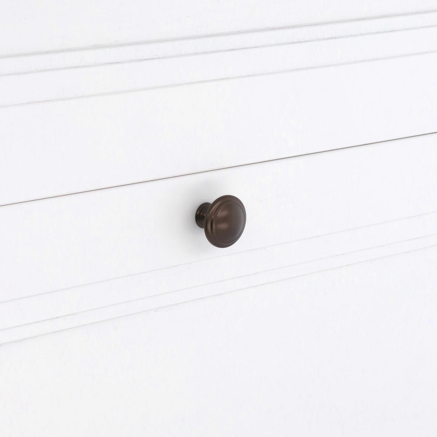 Pomolo per mobili - Alucover brown - Lega di Zinco - Stile Classico - 0x28x0mm - immagine 5