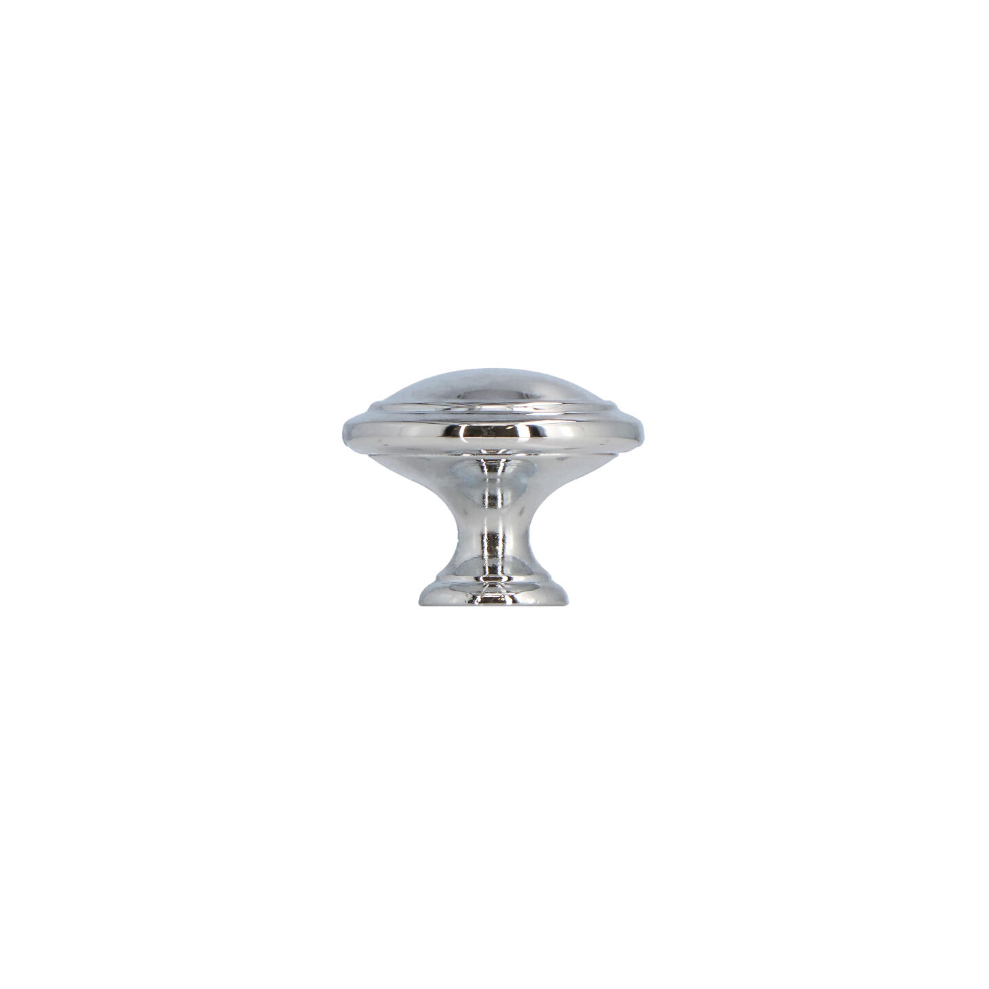 Pomolo per mobili - Cromo lucido - Lega di Zinco - Stile Classico - 0x28x0mm - immagine 2